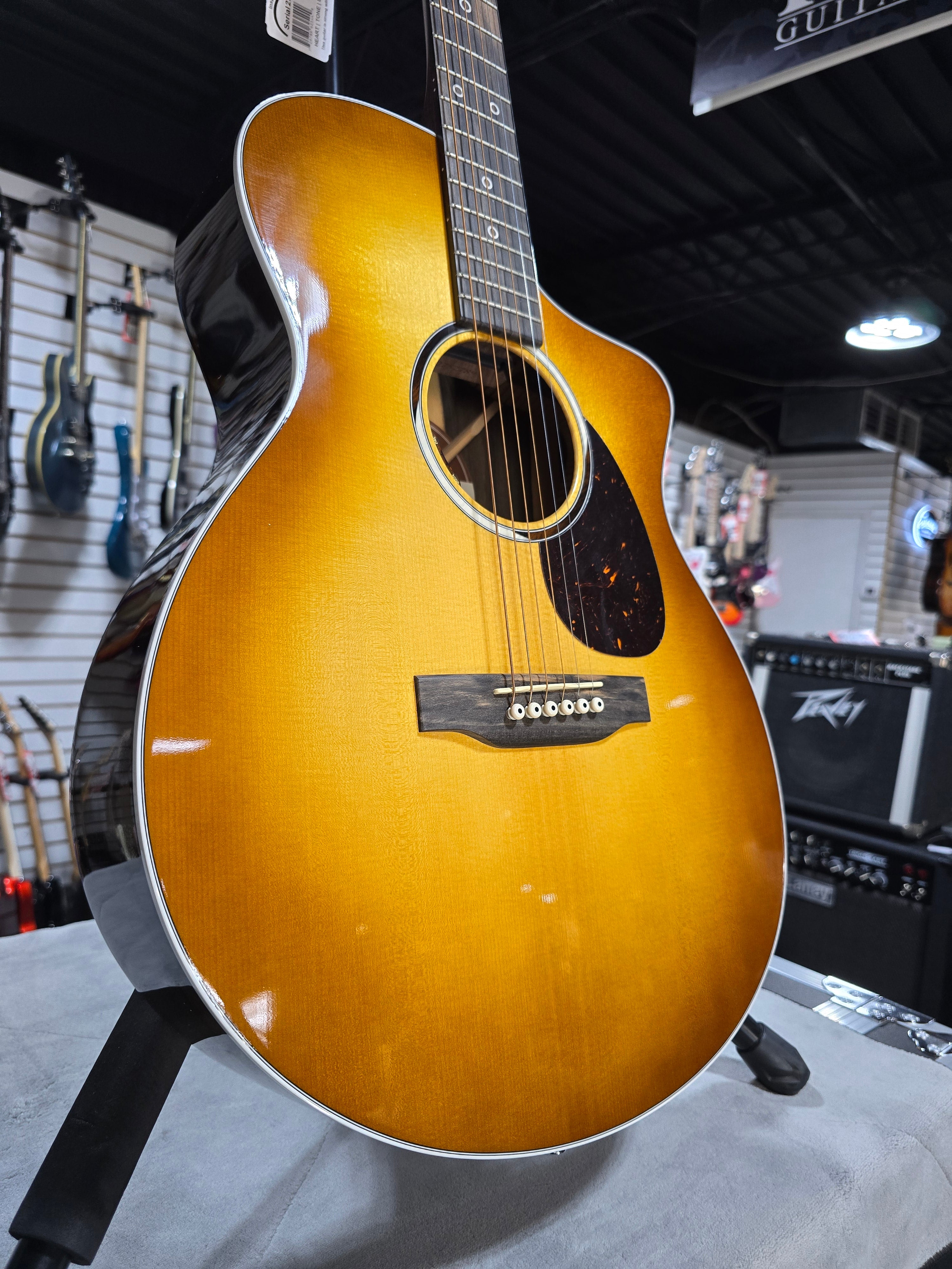 Martin SC-13E Special Acoustic-electric Guitar - Burst w/Gig Bag & PLEK*D #789