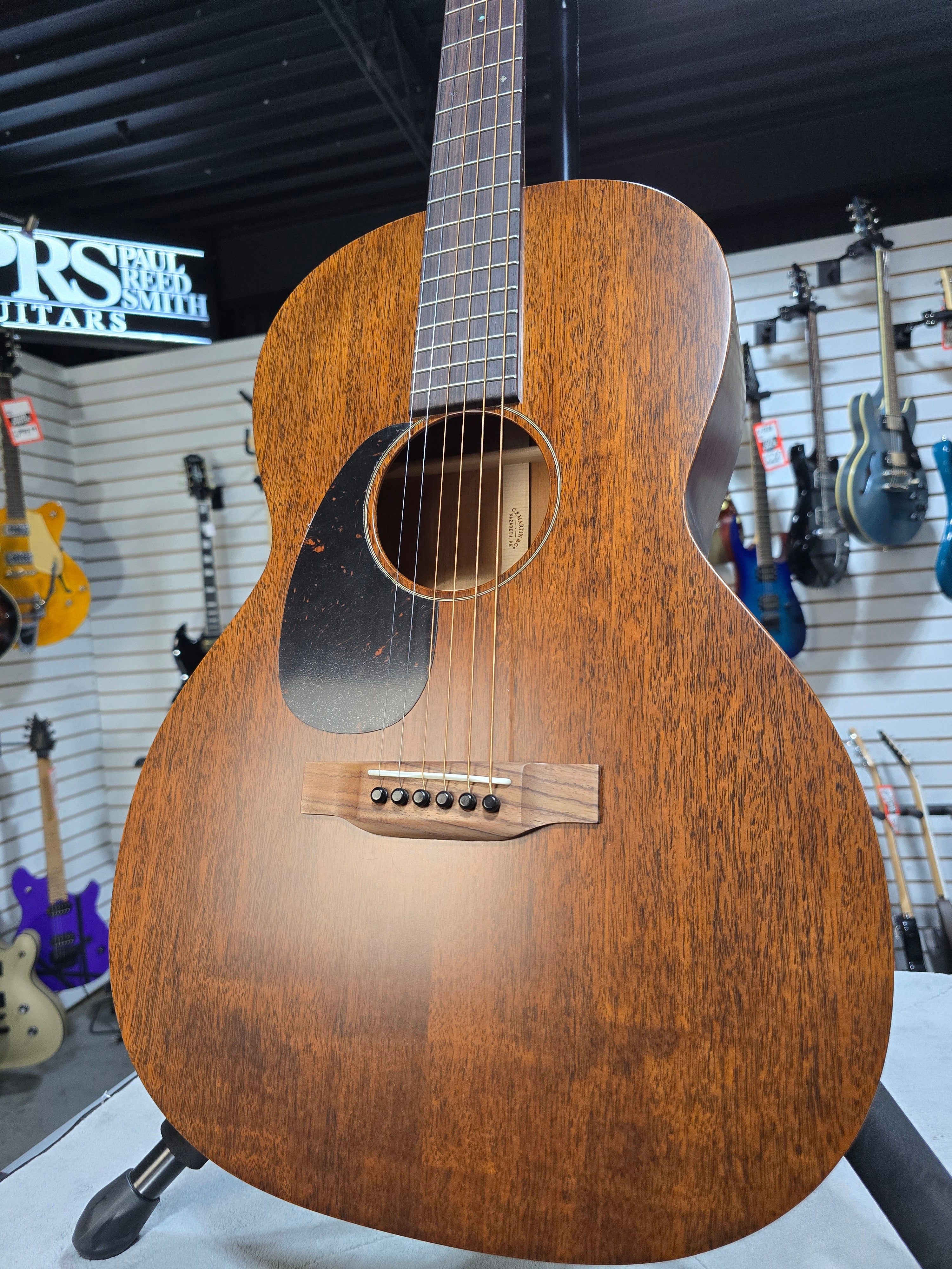 Martin 000-15SM Left-handed Acoustic Guitar - Mahogany w/Gig Bag & PLEK*D #712