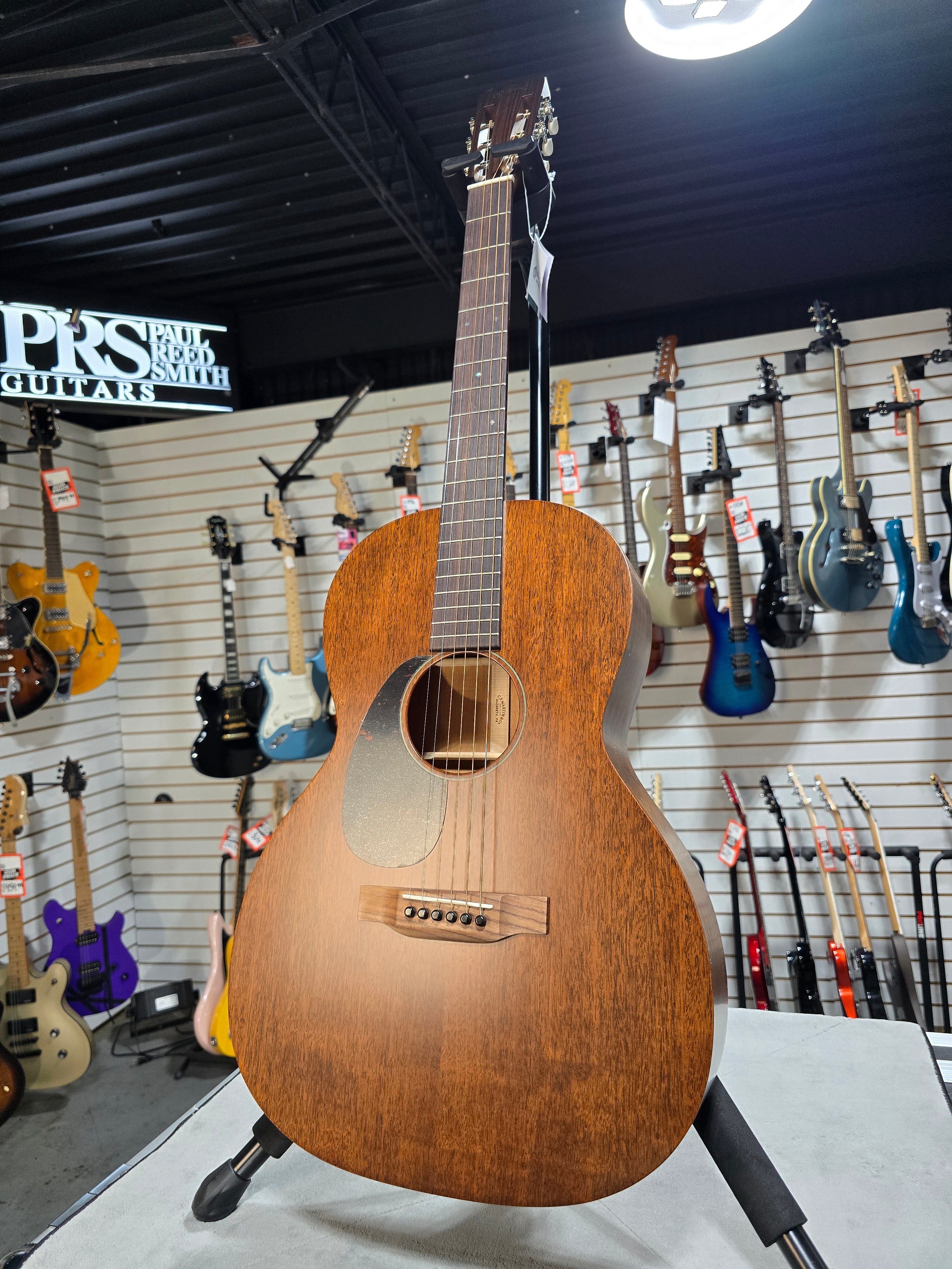 Martin 000-15SM Left-handed Acoustic Guitar - Mahogany w/Gig Bag & PLEK*D #712