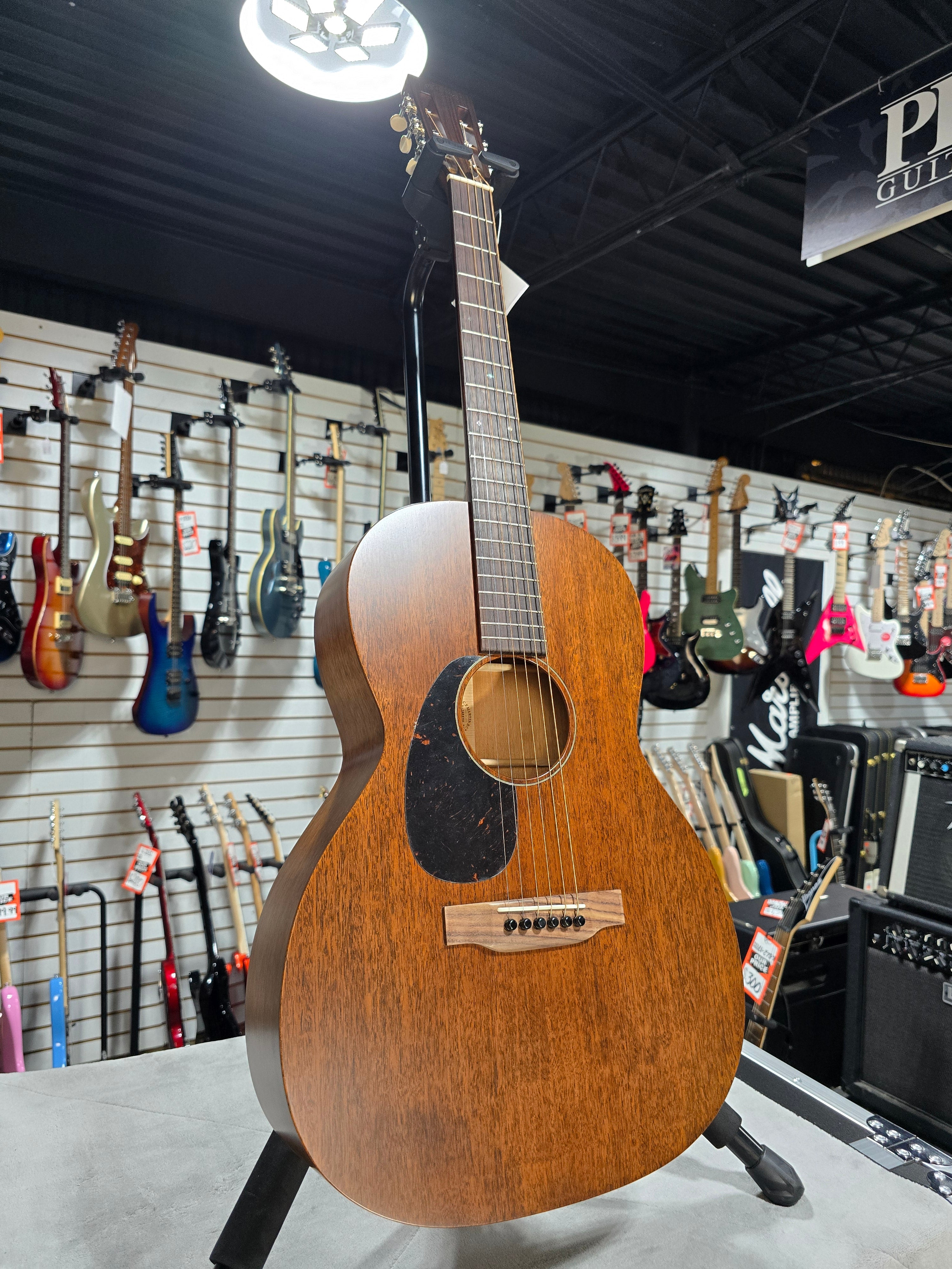 Martin 000-15SM Left-handed Acoustic Guitar - Mahogany w/Gig Bag & PLEK*D #712
