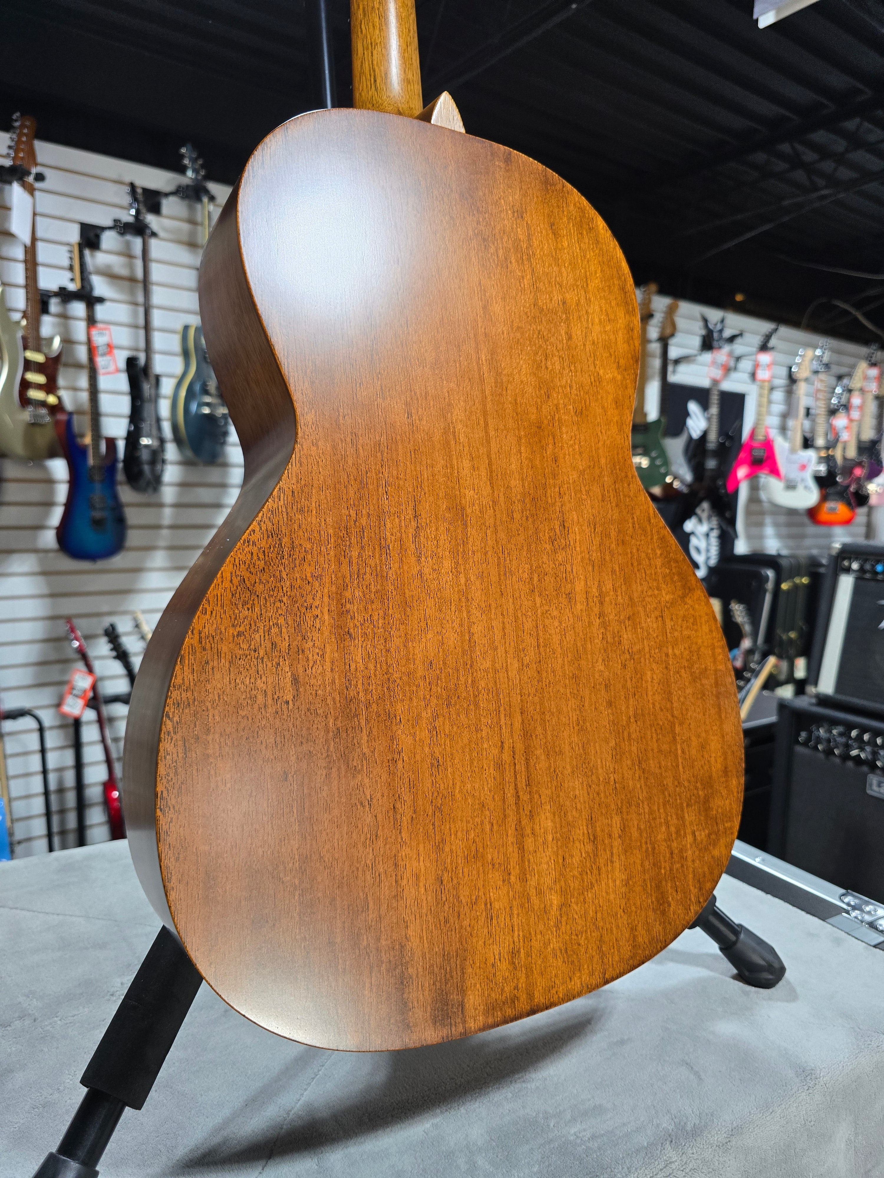 Martin 000-15SM Left-handed Acoustic Guitar - Mahogany w/Gig Bag & PLEK*D #712