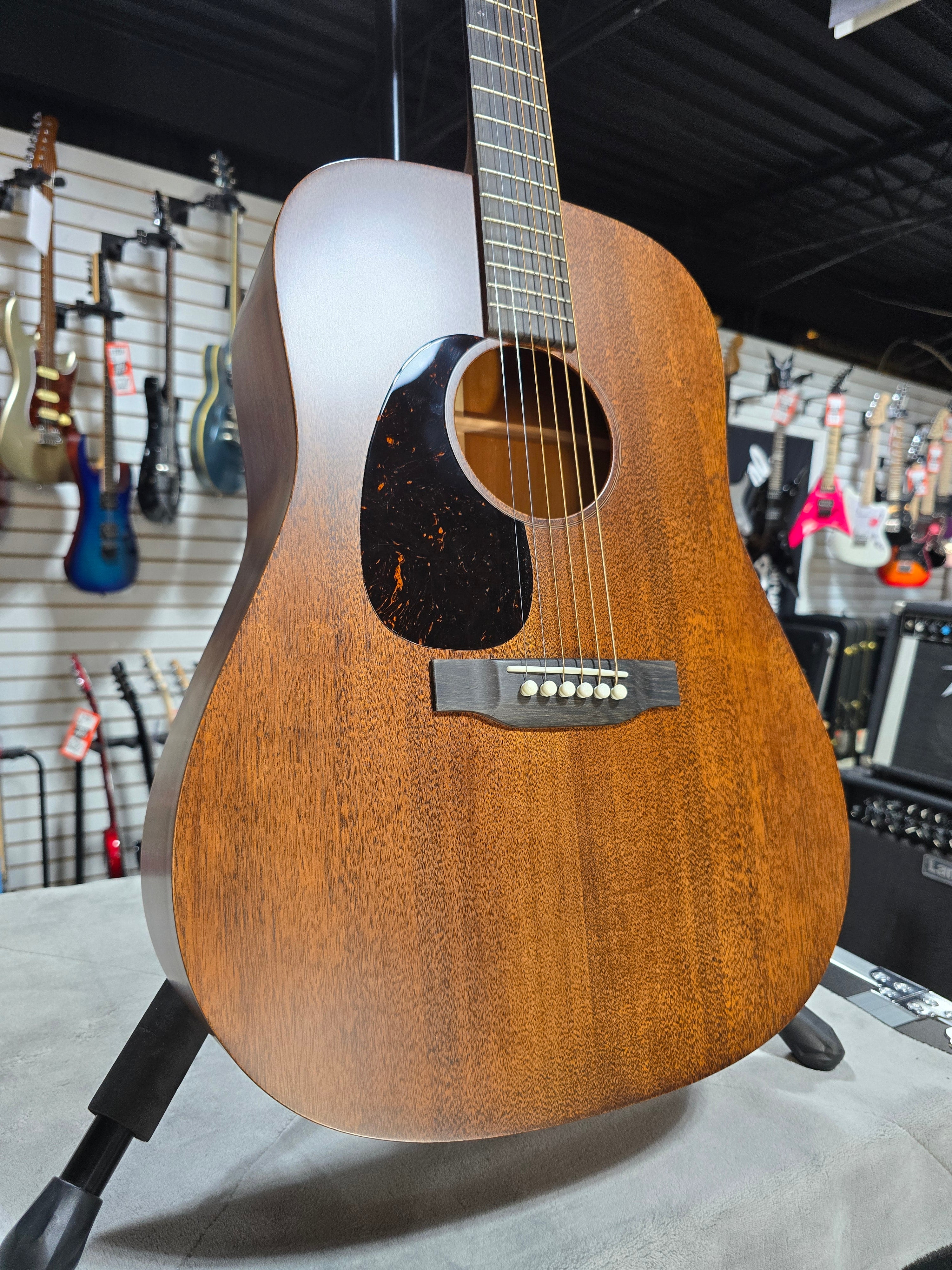 Martin D-17 Standard Series Left-handed - Natural w/OHSC & PLEK*D #374