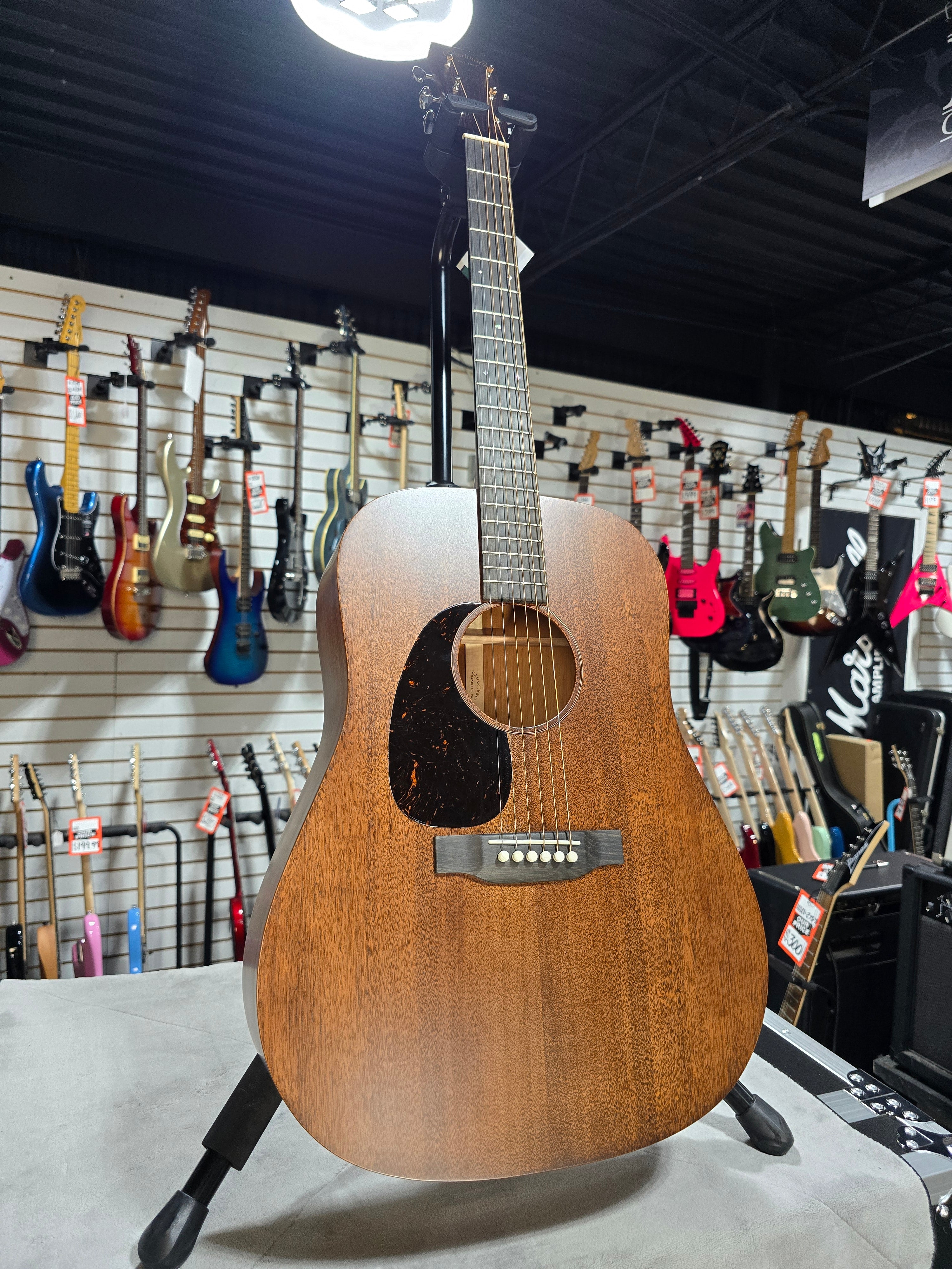 Martin D-17 Standard Series Left-handed - Natural w/OHSC & PLEK*D #374