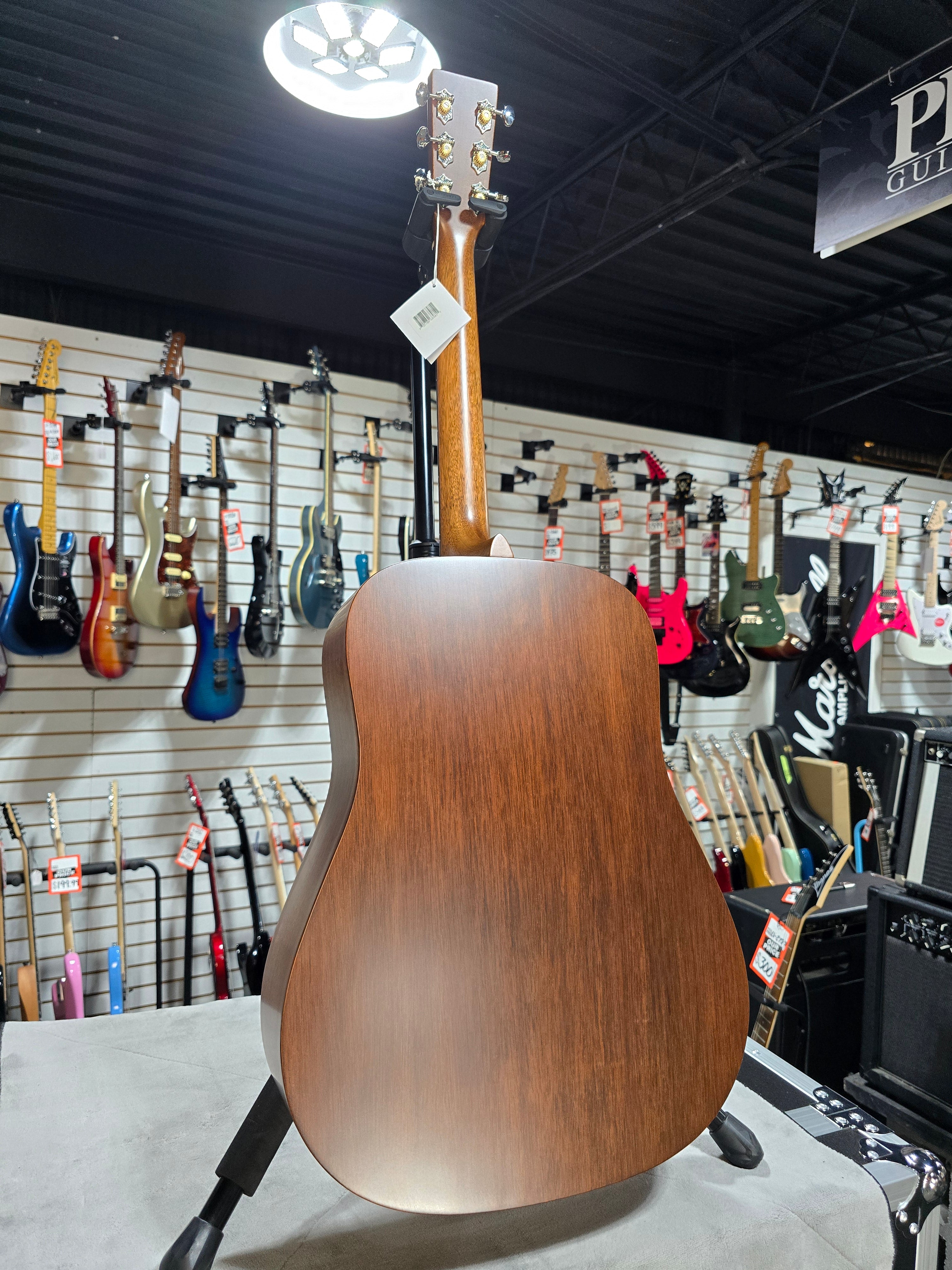 Martin D-17 Standard Series Left-handed - Natural w/OHSC & PLEK*D #374