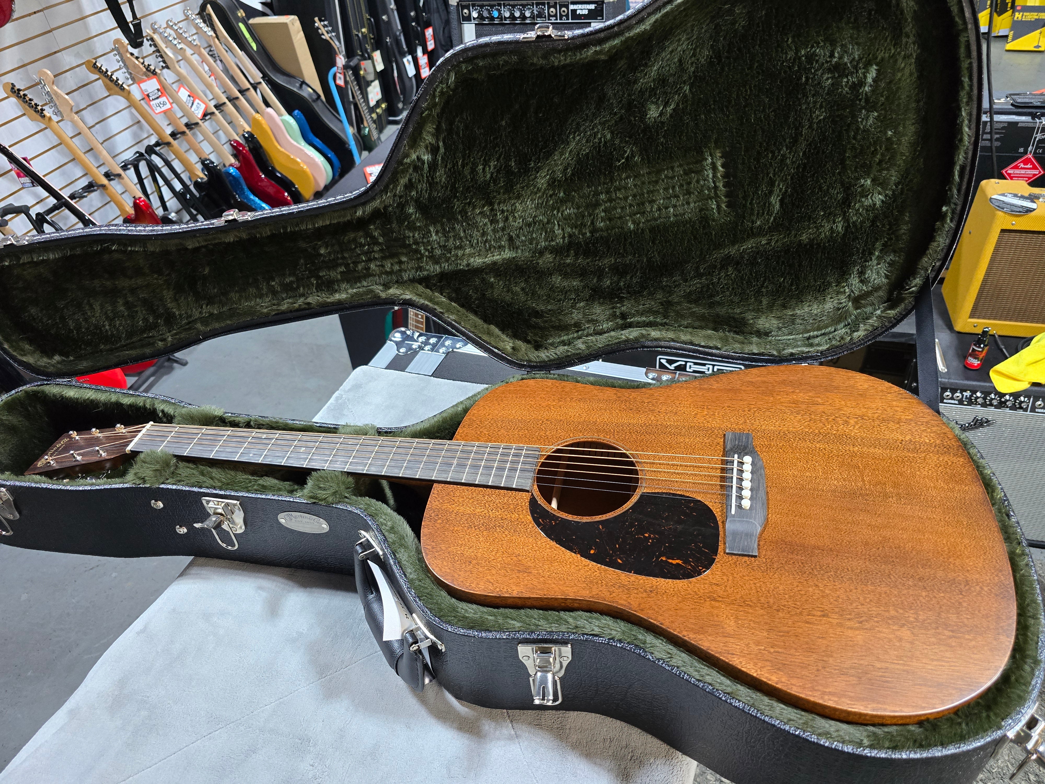 Martin D-17 Standard Series Left-handed - Natural w/OHSC & PLEK*D #374