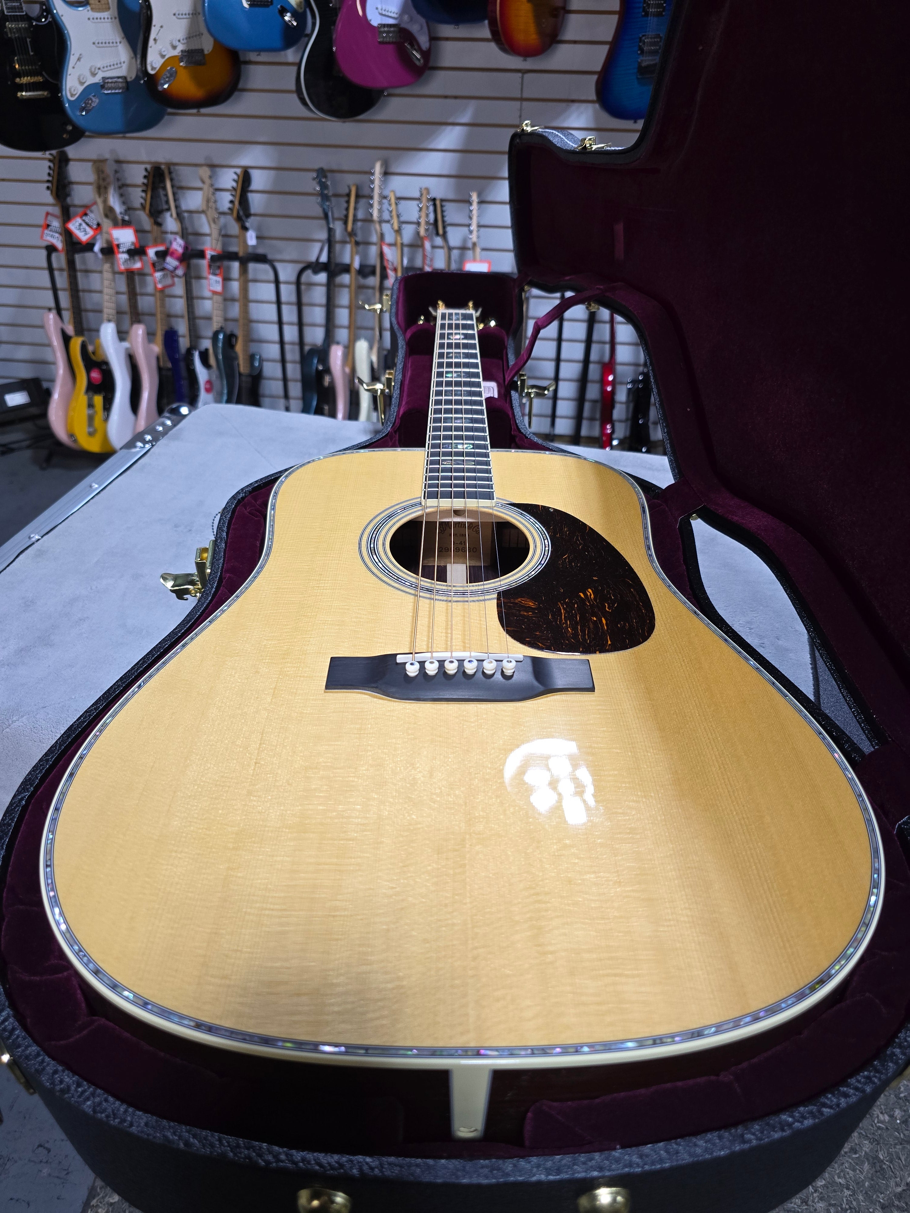 Martin D-41 Standard Series Acoustic Guitar - Natural Aging Toner (2025) w/OHSC & PLEK*D #680