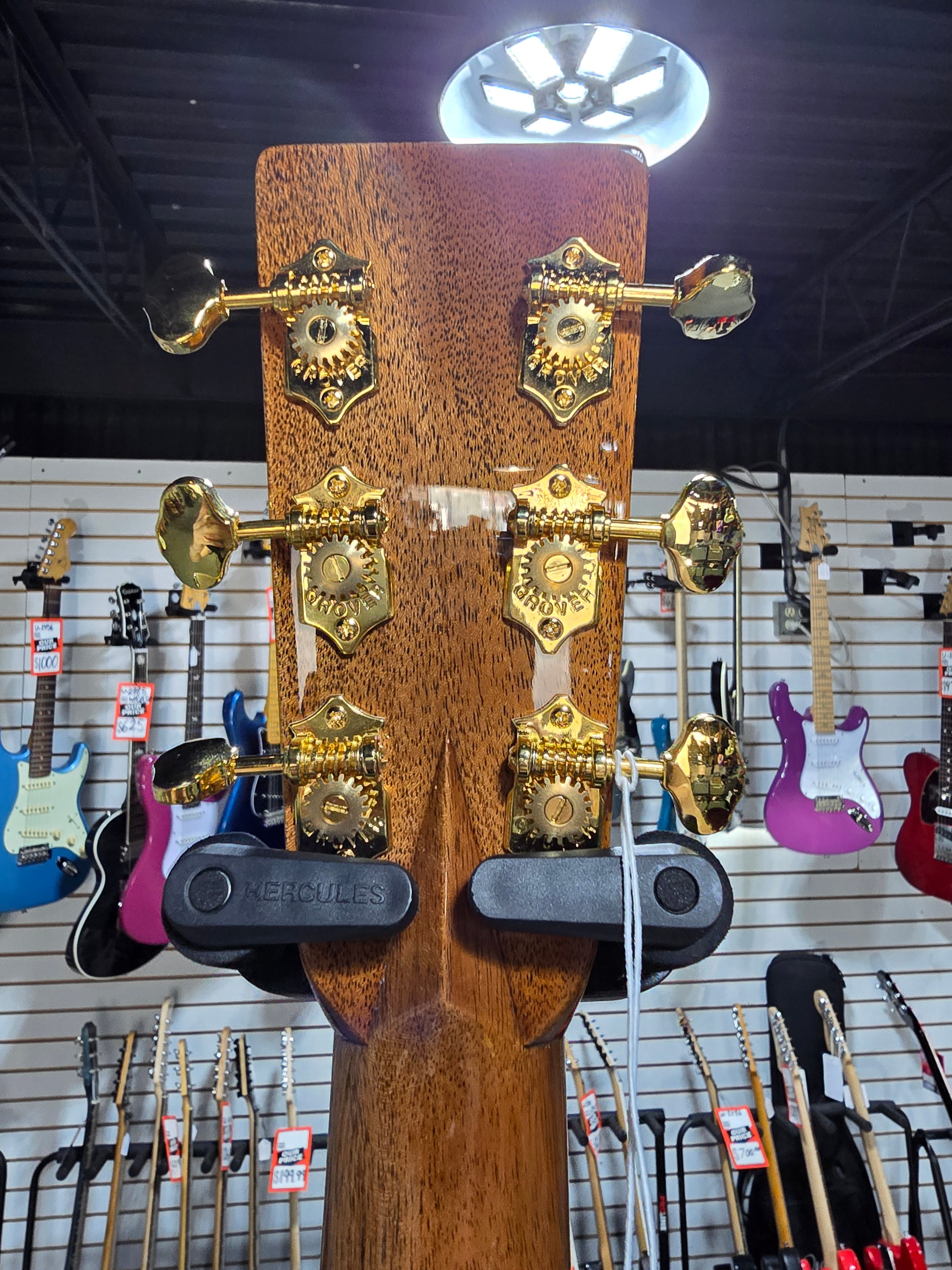 Martin OM-42L Standard Series Acoustic Guitar - Natural Aging Toner (2025) Left-Hand w/OHSC & PLEK*D #976