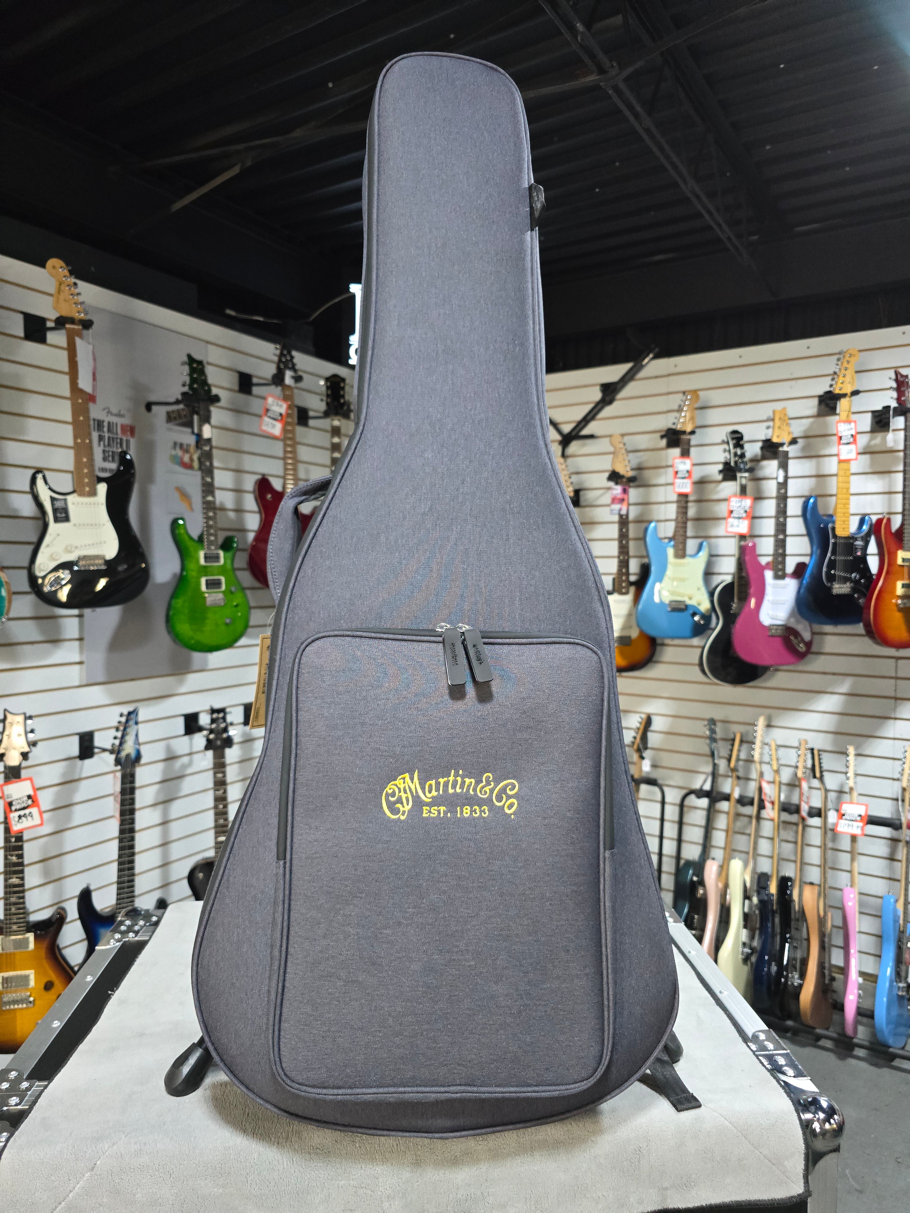 Martin D-15M StreetMaster Acoustic Guitar - Mahogany Burst w/Gig Bag & PLEK*D #511