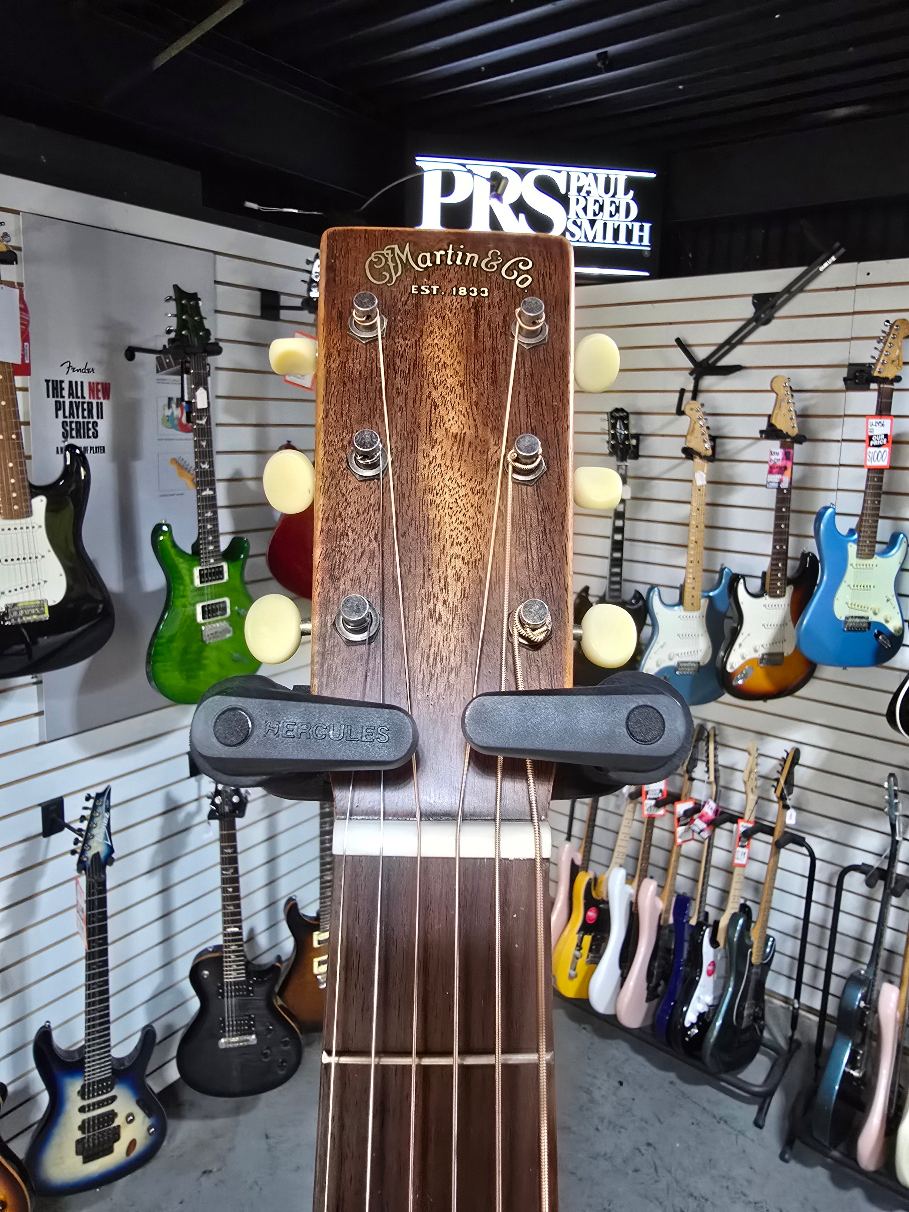 Martin D-15ML StreetMaster, Left-Handed Acoustic Guitar - Mahogany Burst w/Gig Bag & PLEK*D #877