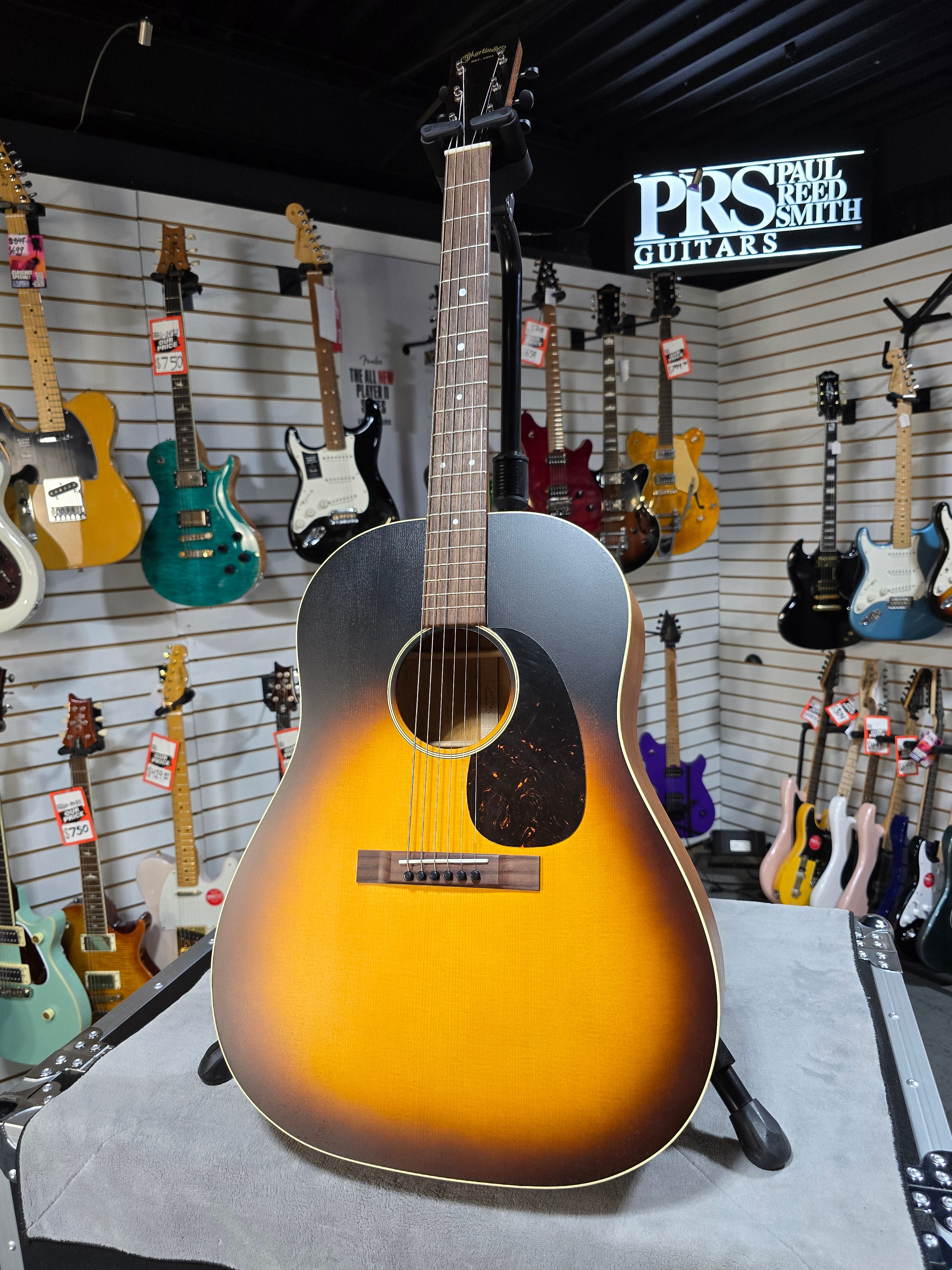 Martin DSS-17 Acoustic Guitar - Whiskey Sunset w/Gig Bag & PLEK*D #895