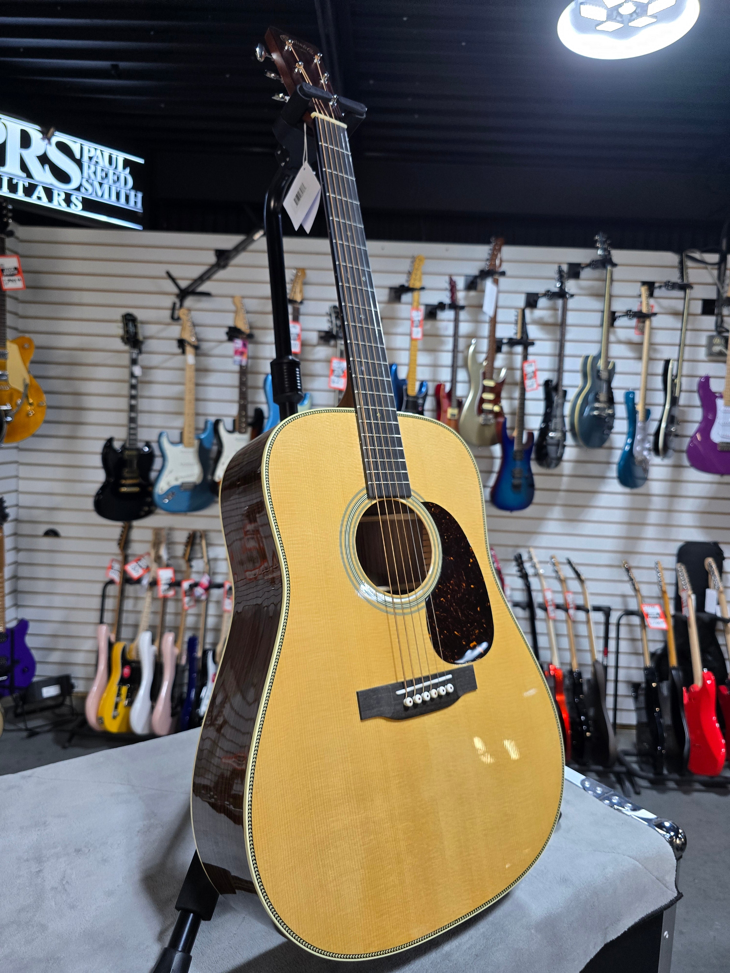 Martin HD-28 Standard Series Acoustic Guitar - Natural with Aging Toner (2025) w/OHSC & PLEK*D #558