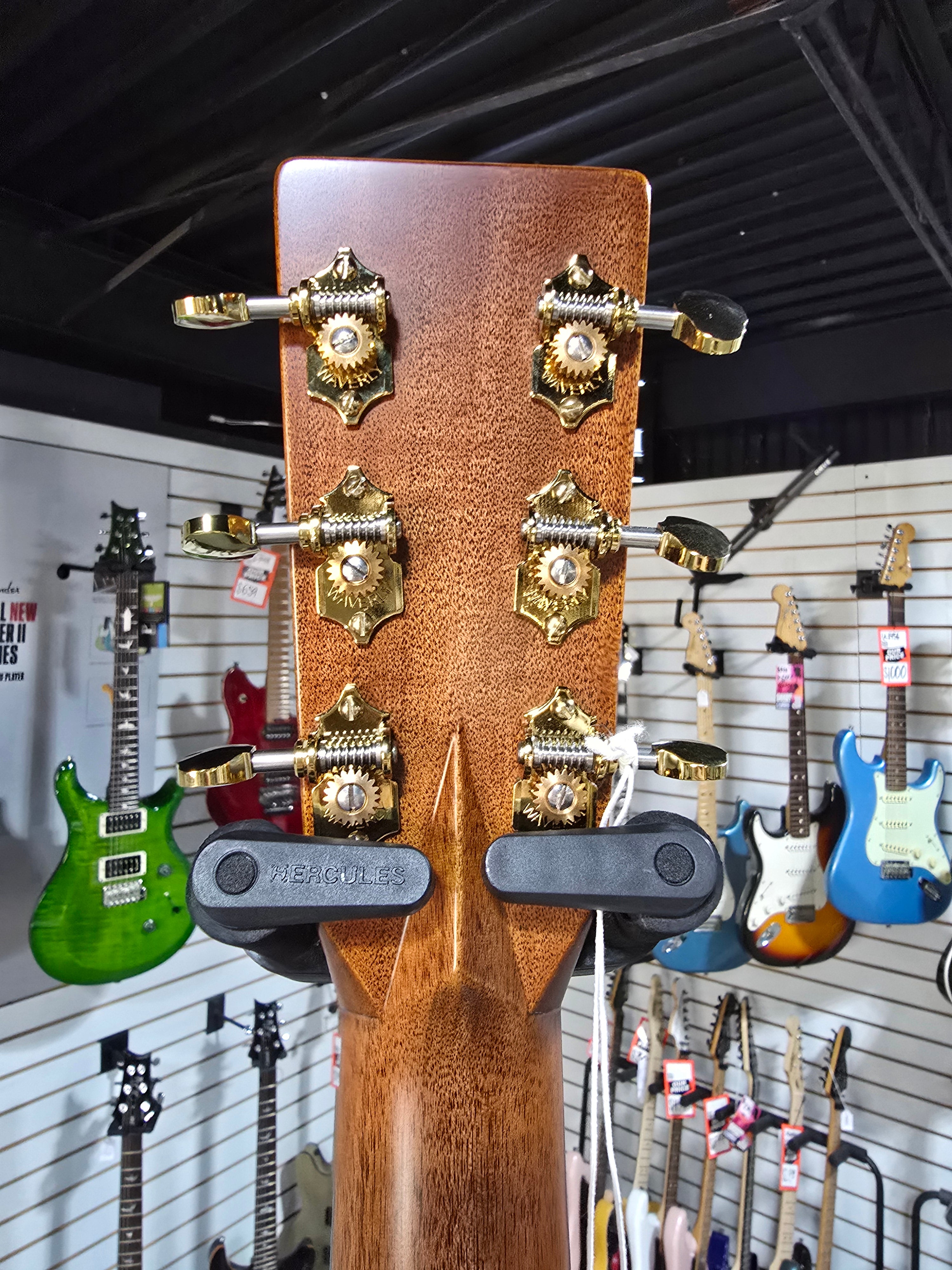 Martin OM-28 Modern Deluxe Left Handed Acoustic Guitar - Natural (2025) w/OHSC & PLEK*D #723