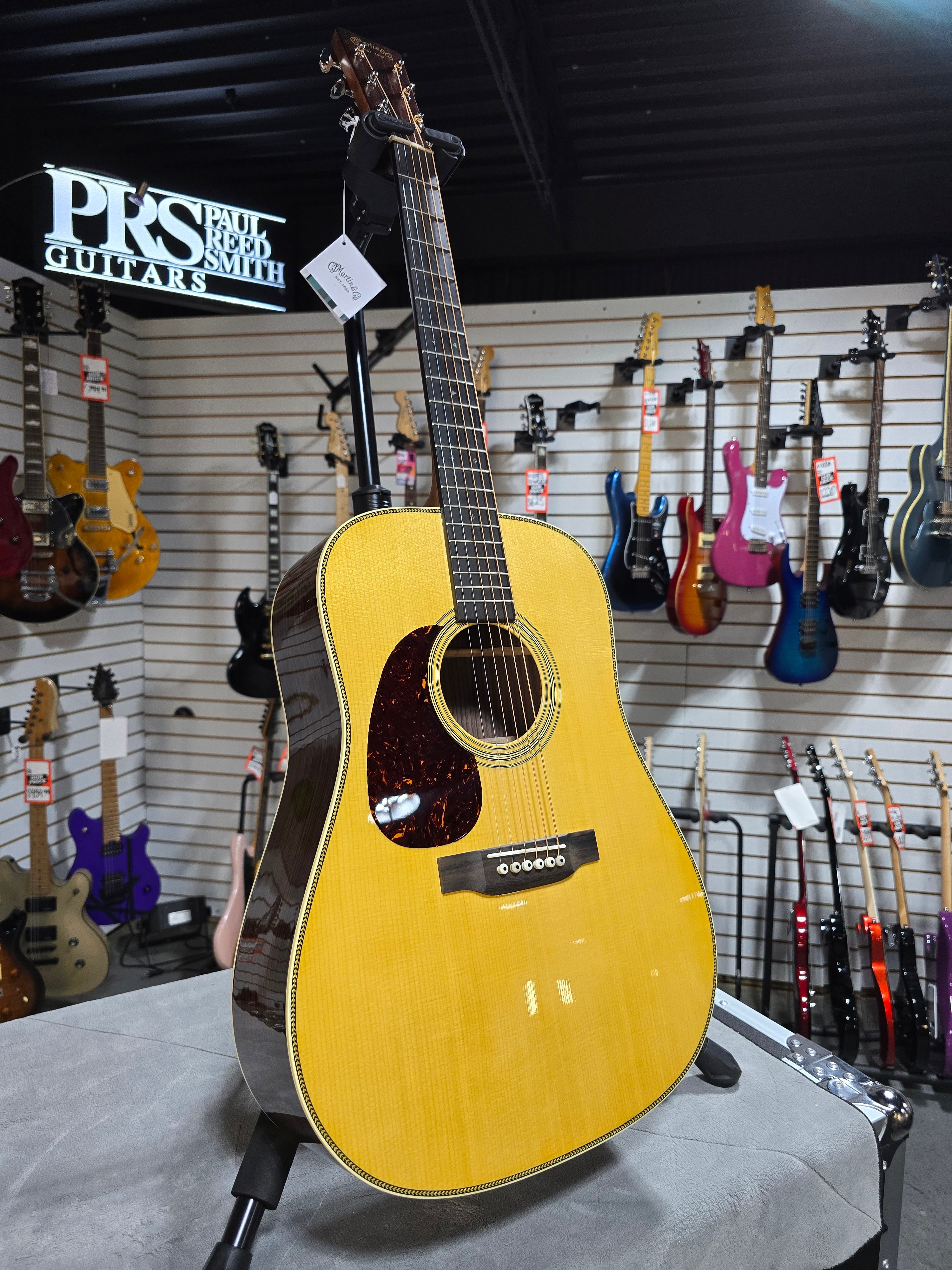 Martin Billy Strings Signature D-28 Left Handed Acoustic Guitar W/OHSC & PLEK*D #858