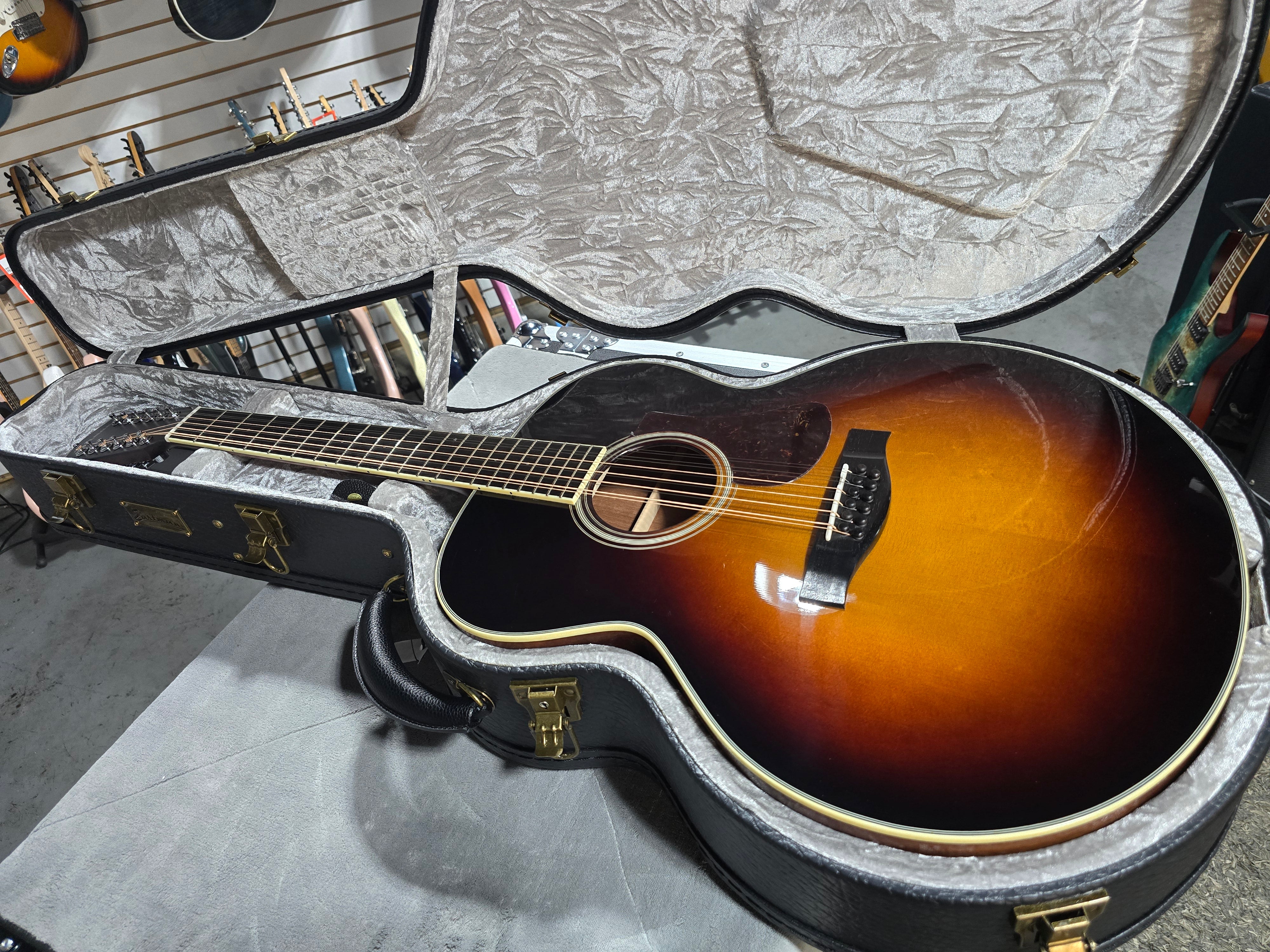 Eastman AC330E - 12 String Acoustic Guitar - Sunburst W/OHSC & PLEK*D #340