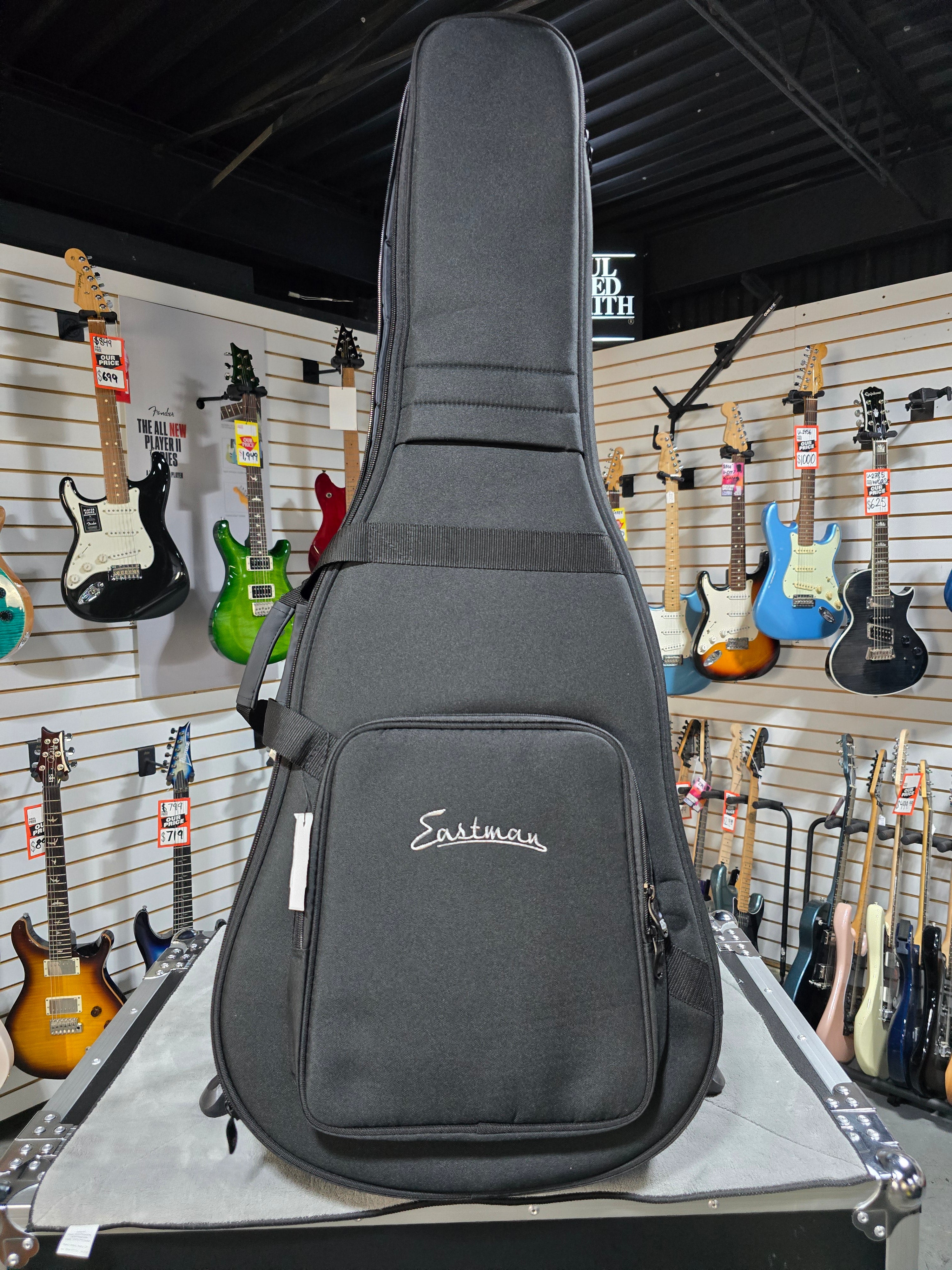 Eastman Guitars E1D Dreadnought Acoustic Guitar - Natural w/Gig Bag & PLEK*D #349