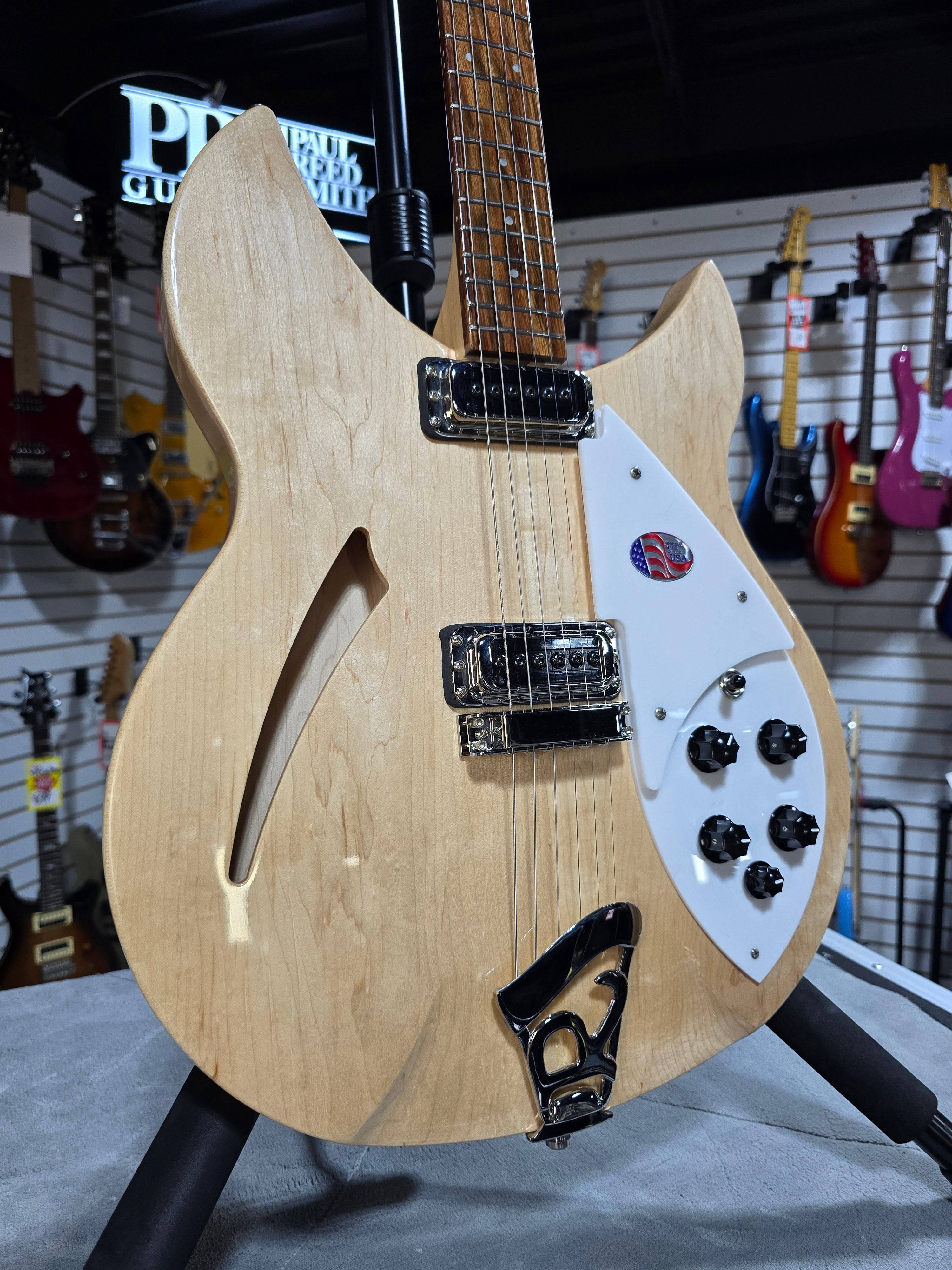 2025 Rickenbacker 330MG Guitar - Mapleglo W/OHSC #729