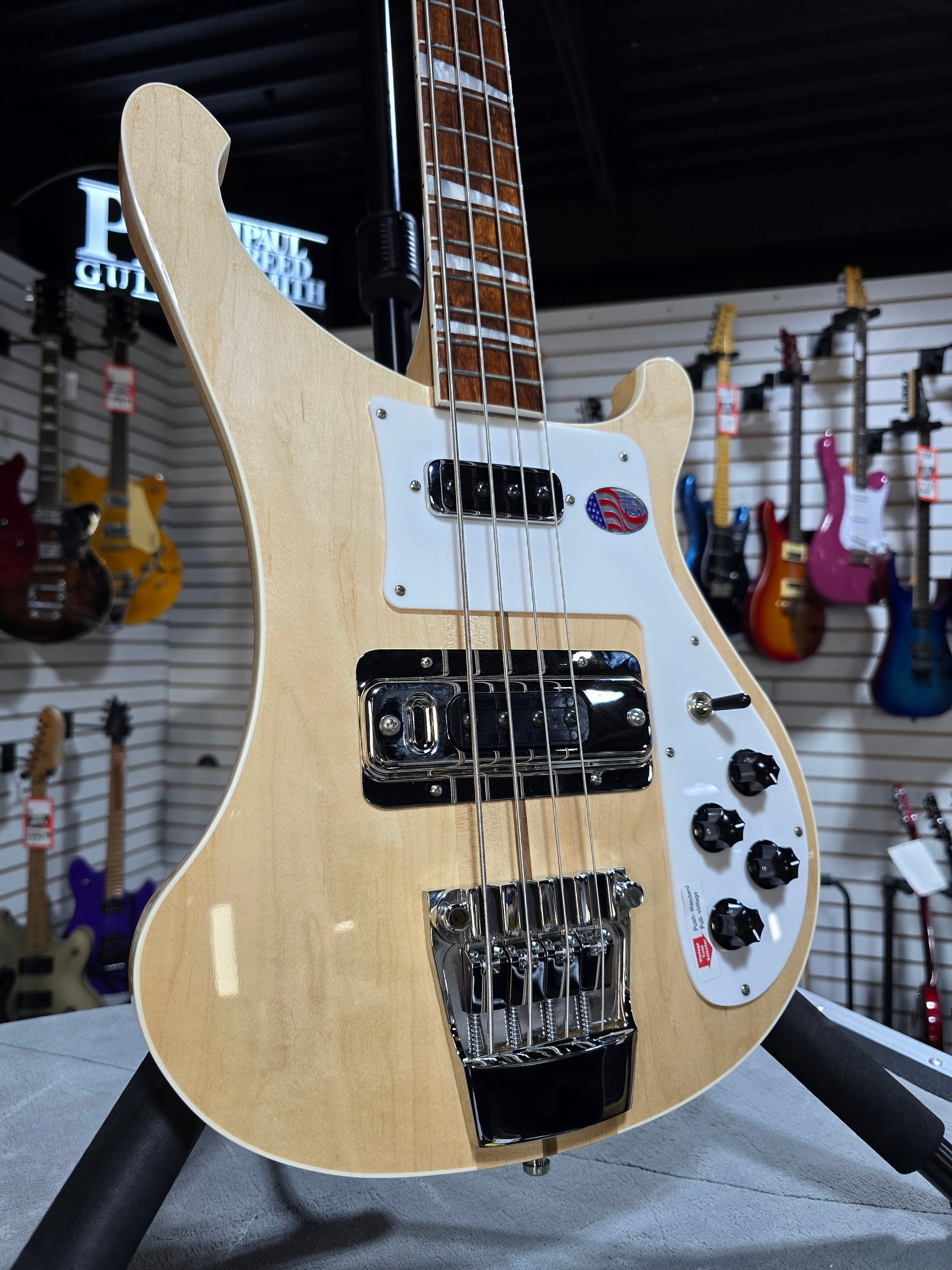 (2025) Rickenbacker 4003MG - Mapleglo W/OHSC #760