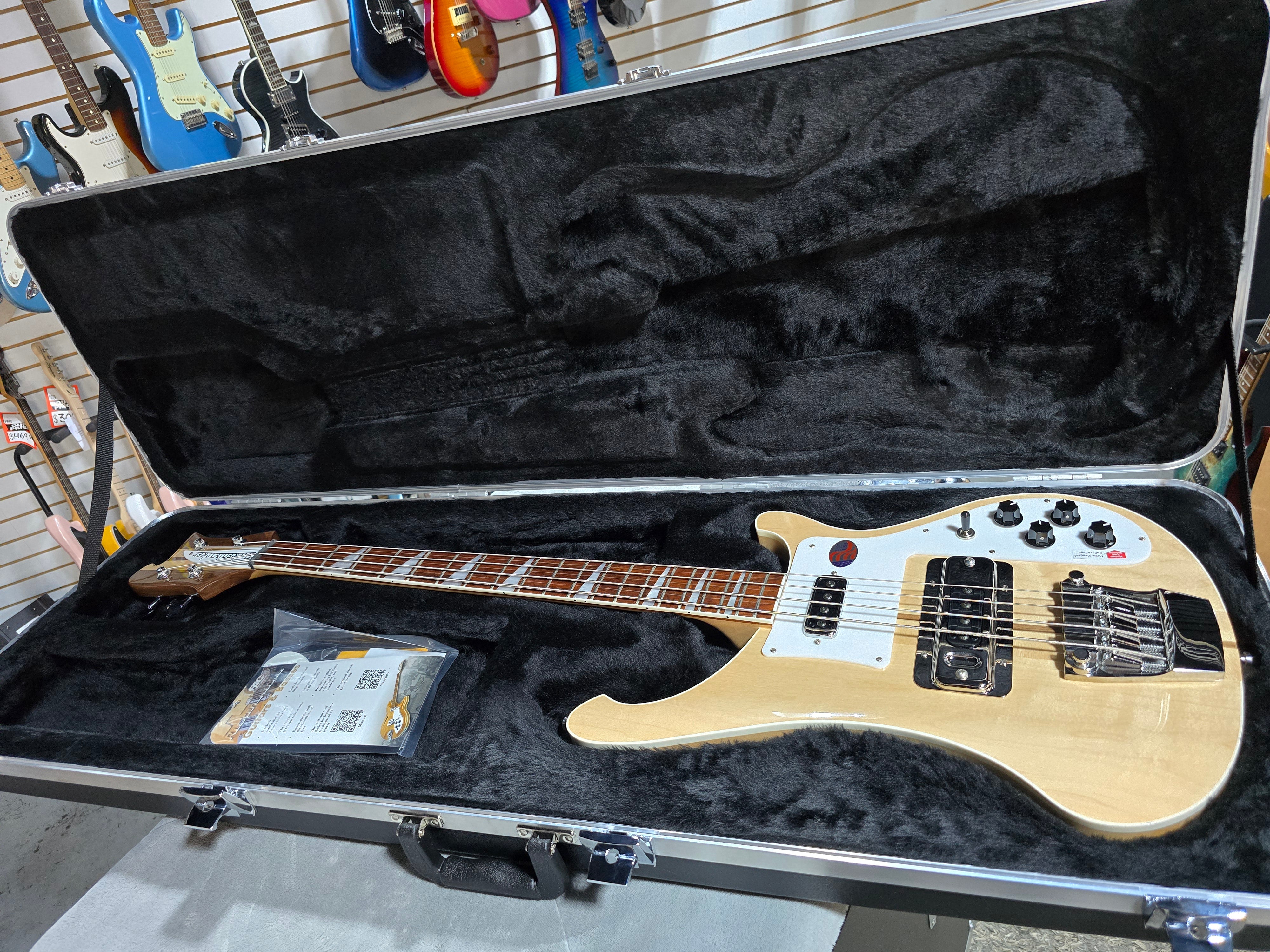 (2025) Rickenbacker 4003MG - Mapleglo W/OHSC #760