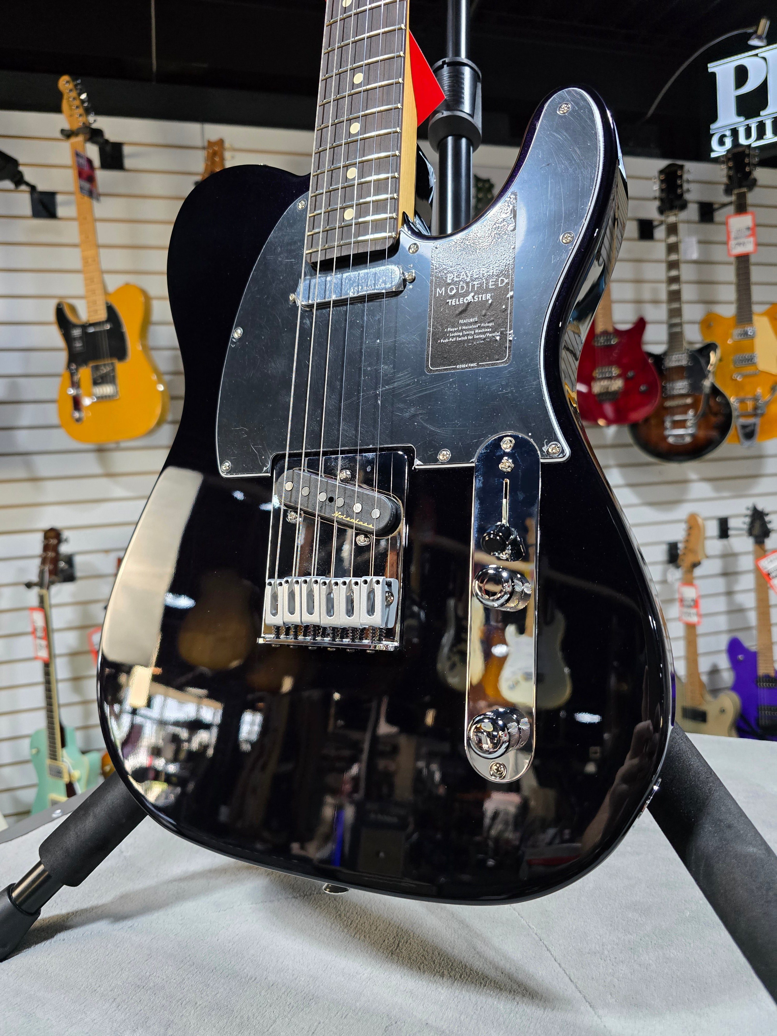 Fender Player II Mod Telecaster Electric Guitar - Dusk W/ Gig Bag & PLEK*D #028