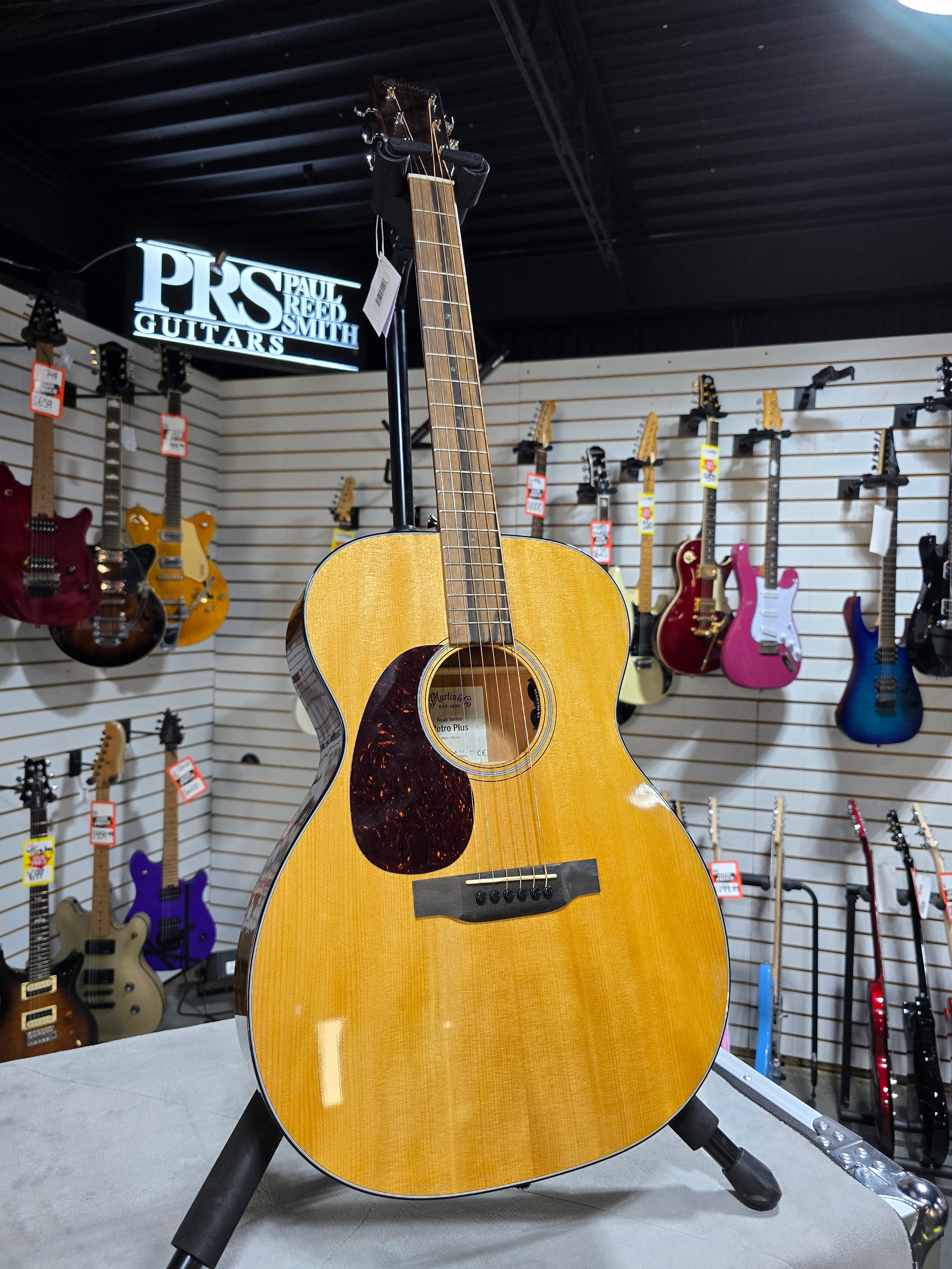 Martin 000E Retro Plus Mahogany Left Handed Road Series Acoustic-electric Guitar - Natural Aging Toner w/ OHSC & PLEK*D #649
