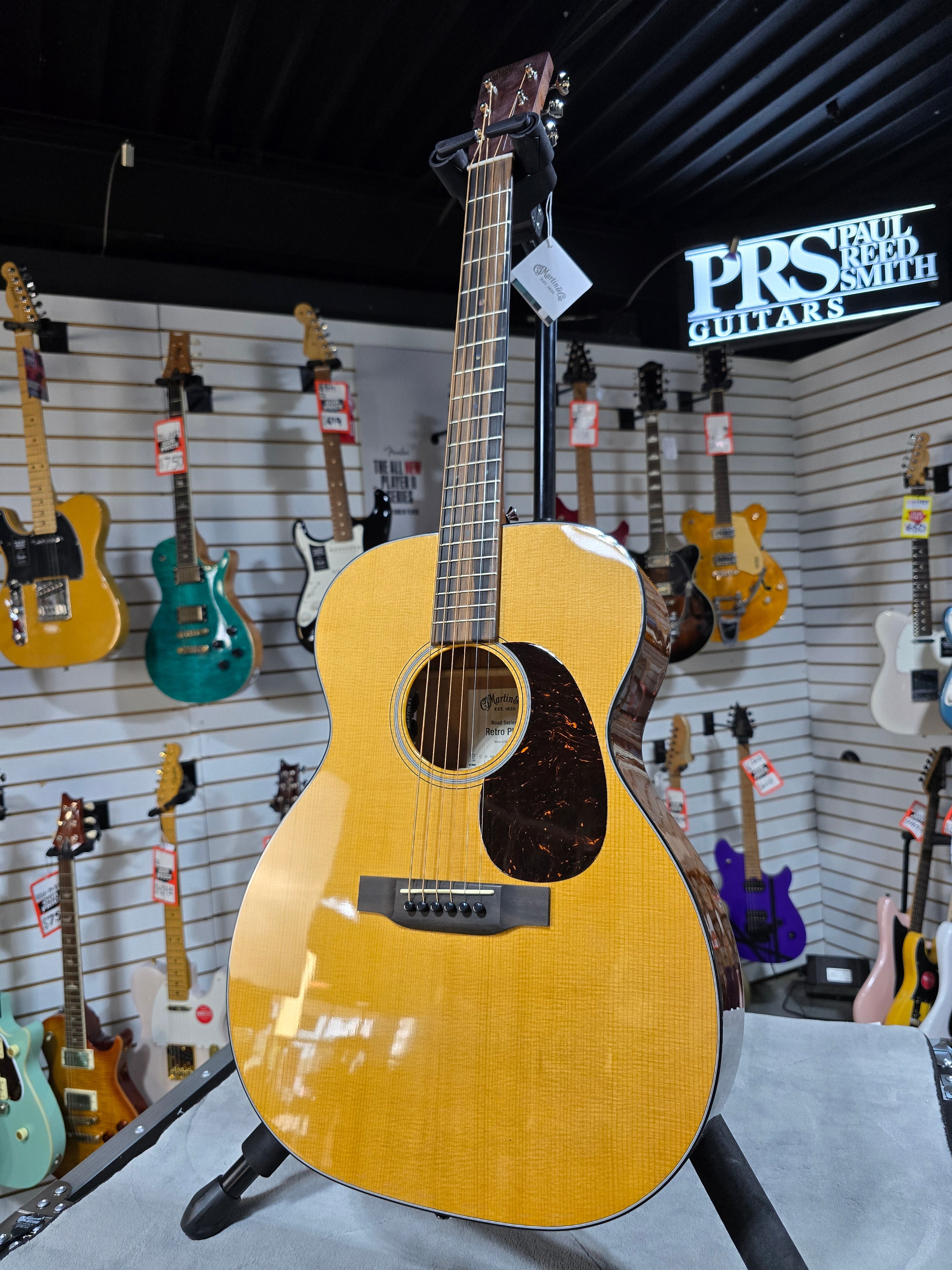 Martin 000E Retro Plus Mahogany Road Series Acoustic-electric Guitar - Natural Aging Toner w/ OHSC & PLEK*D #870