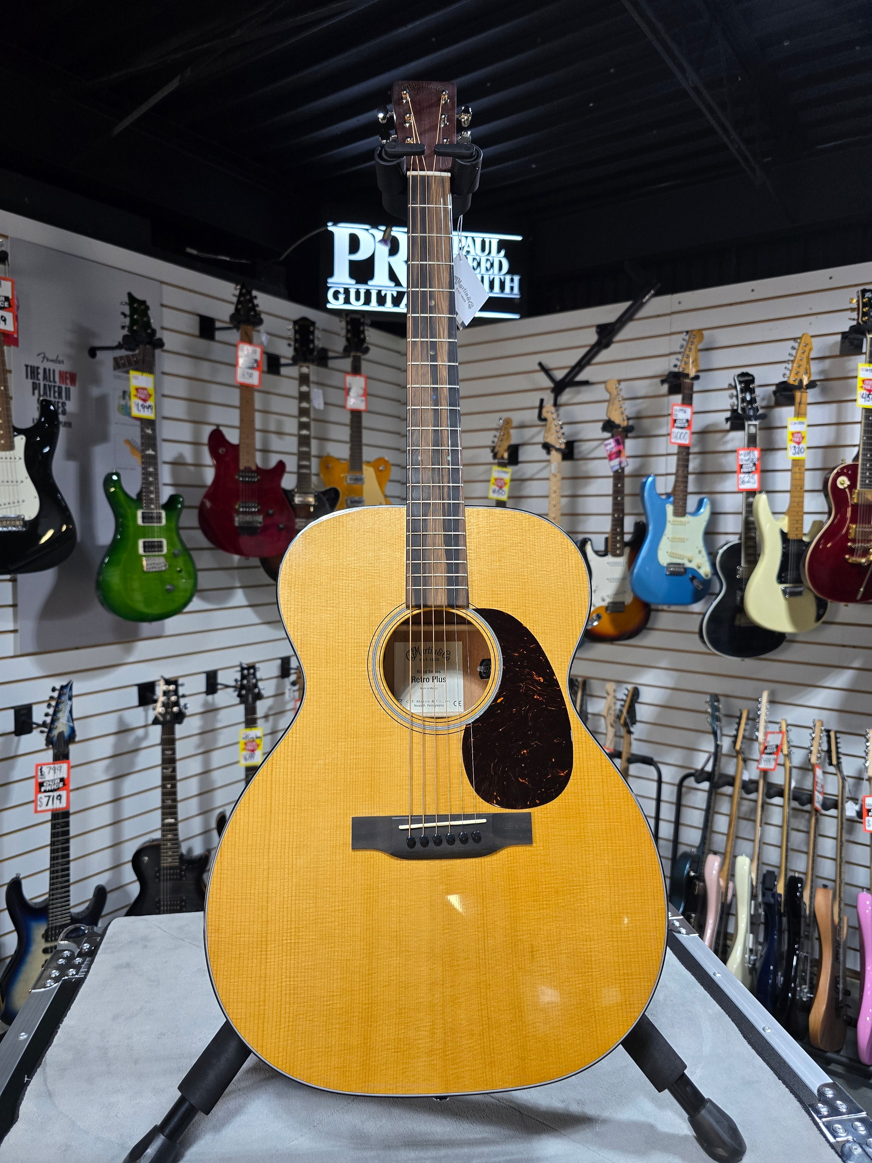 Martin 000E Retro Plus Mahogany Road Series Acoustic-electric Guitar - Natural Aging Toner w/ OHSC & PLEK*D #870