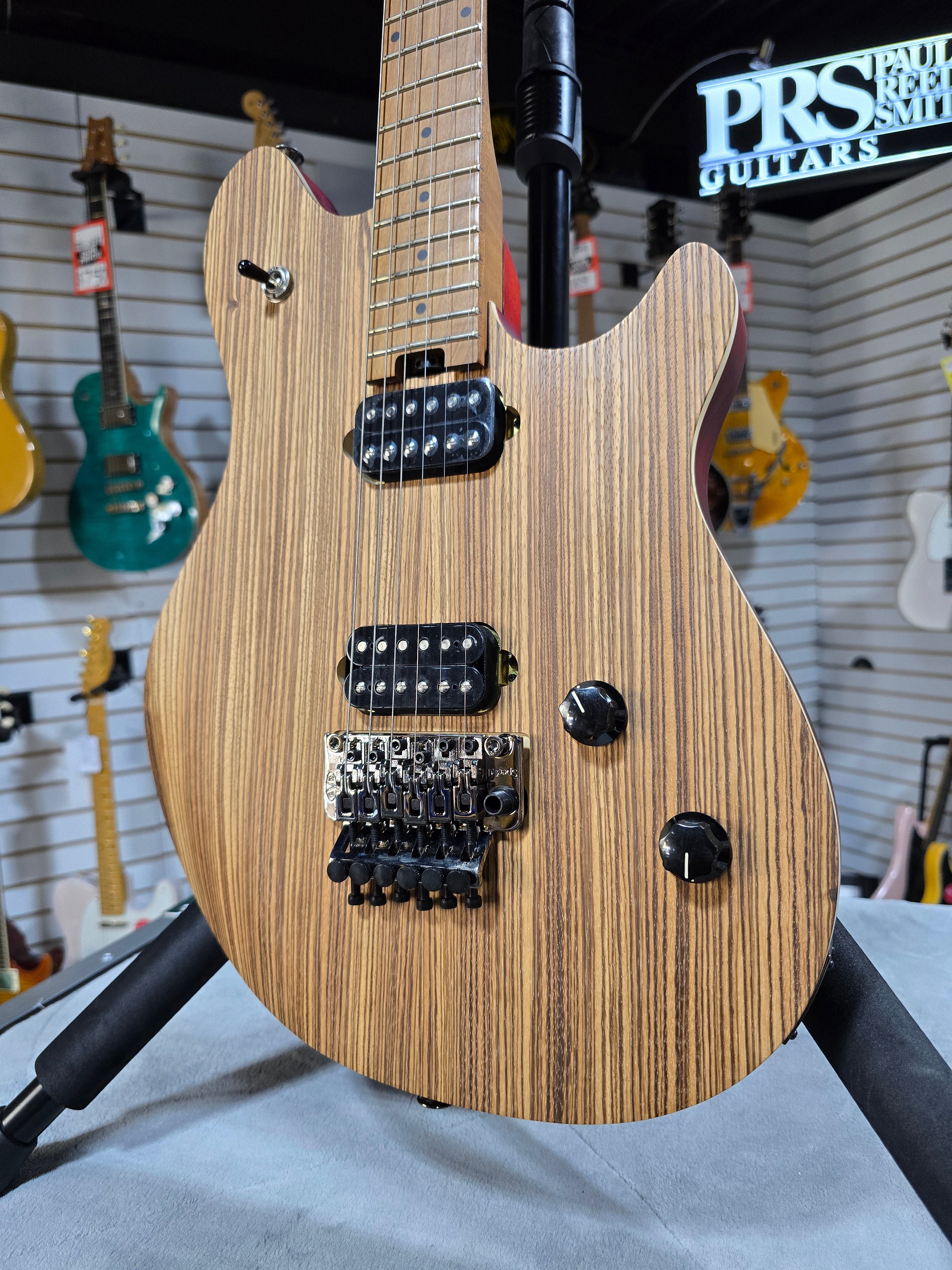 Wolfgang Standard Exotic Zebrawood Electric Guitar - Natural #363 GET PLEK'D!