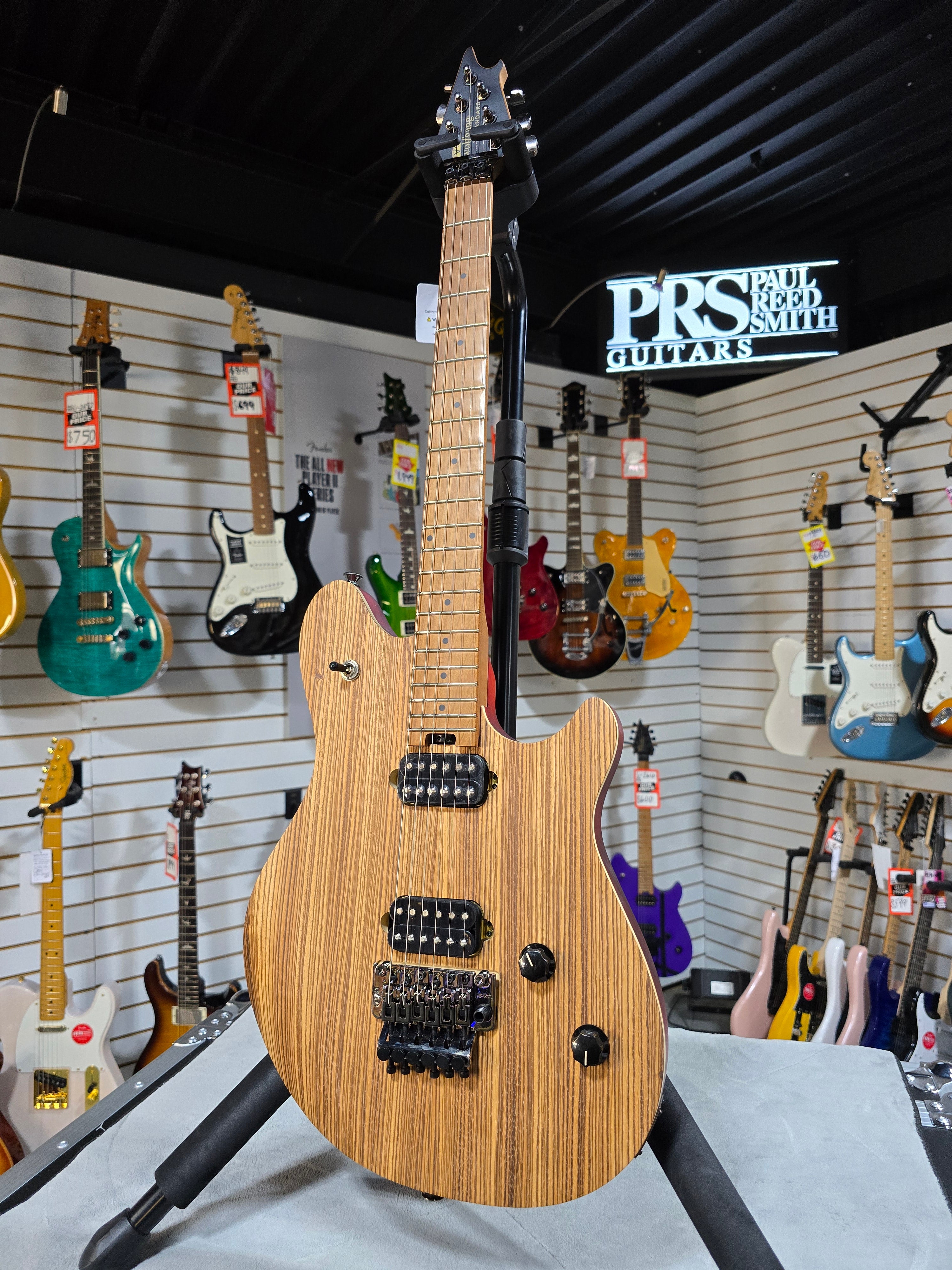 Wolfgang Standard Exotic Zebrawood Electric Guitar - Natural #363 GET PLEK'D!