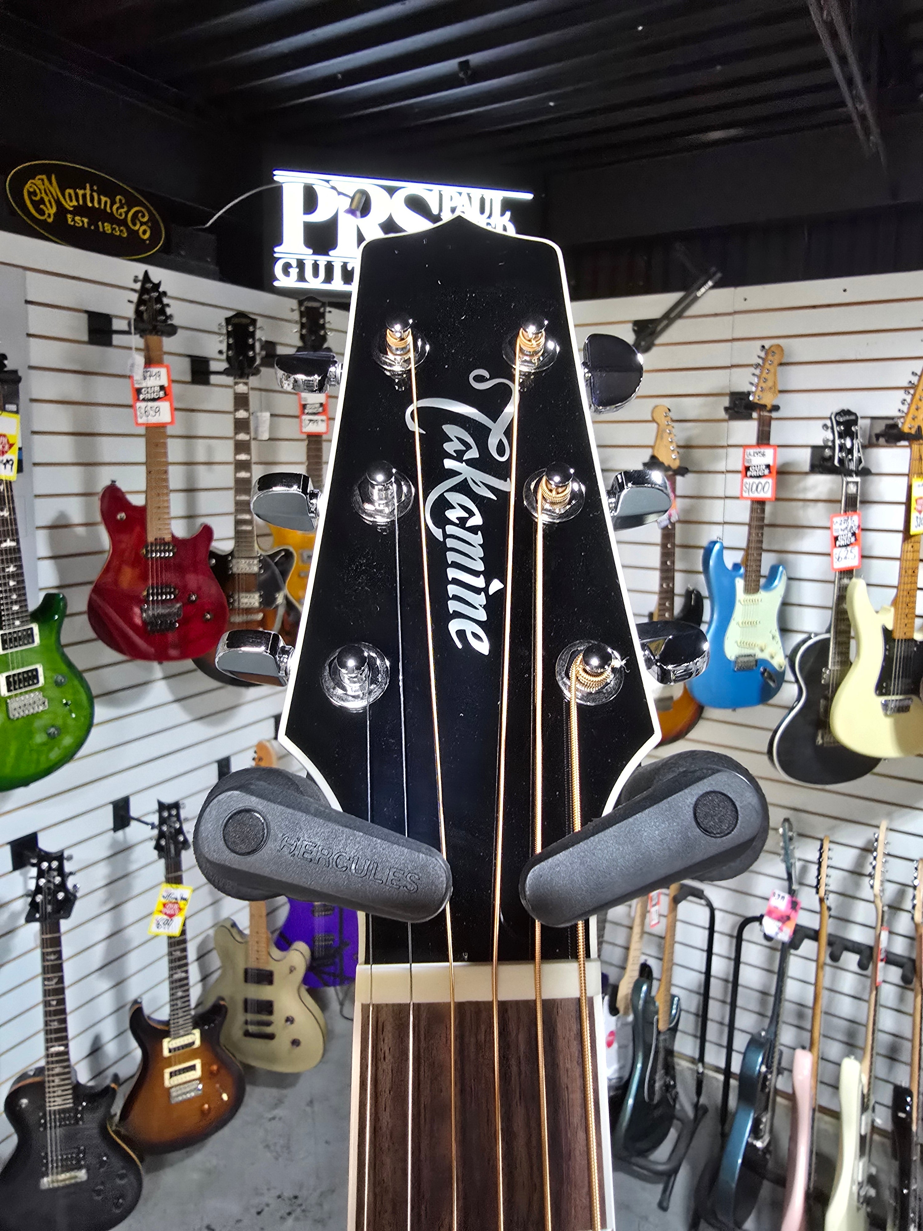 Legacy JEF341SCL Acoustic-electric Guitar - Black #507 GET PLEK'D!