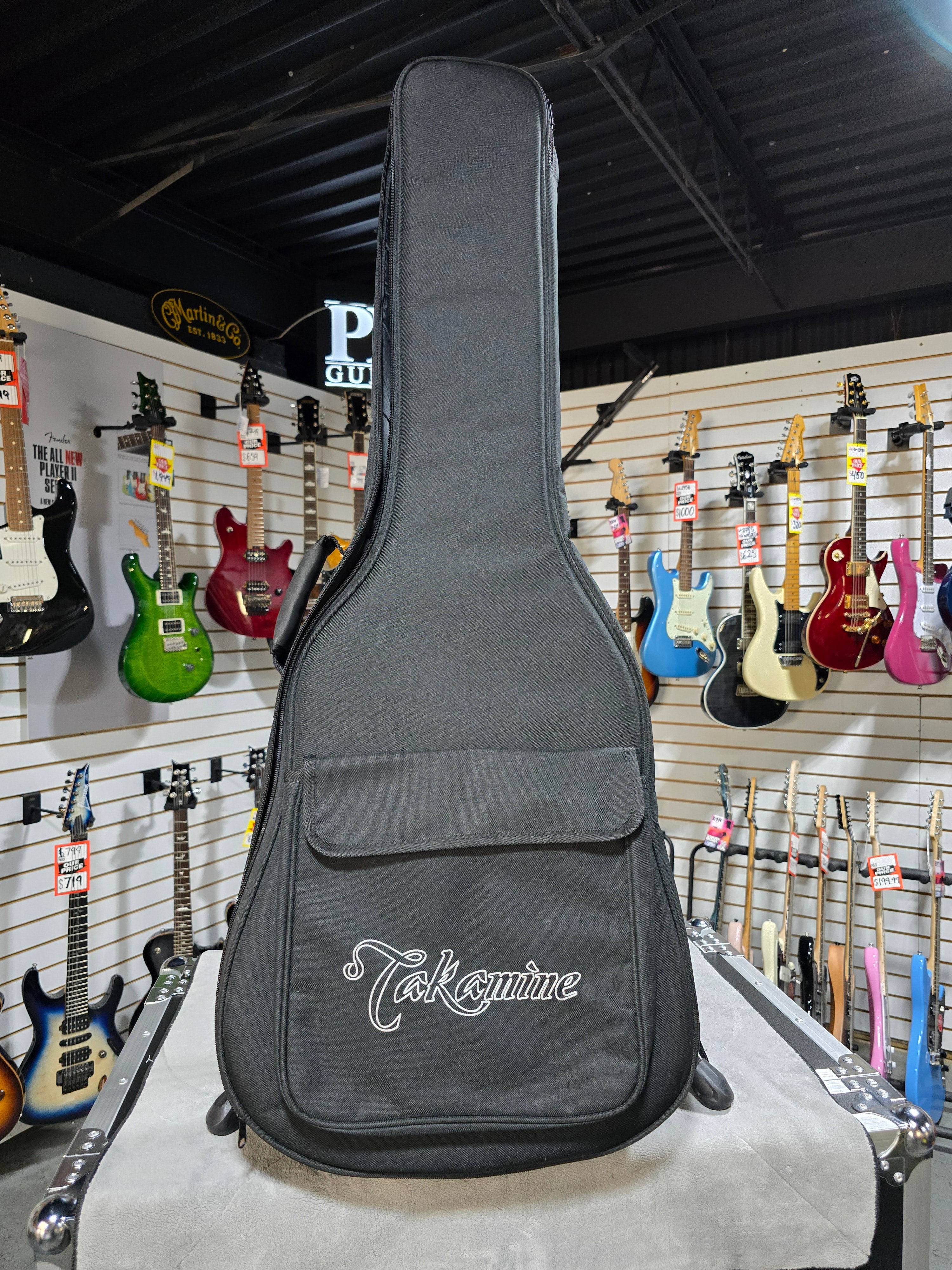 GD-38CE 12-string Acoustic-electric Guitar - Black #301 GET PLEK'D!