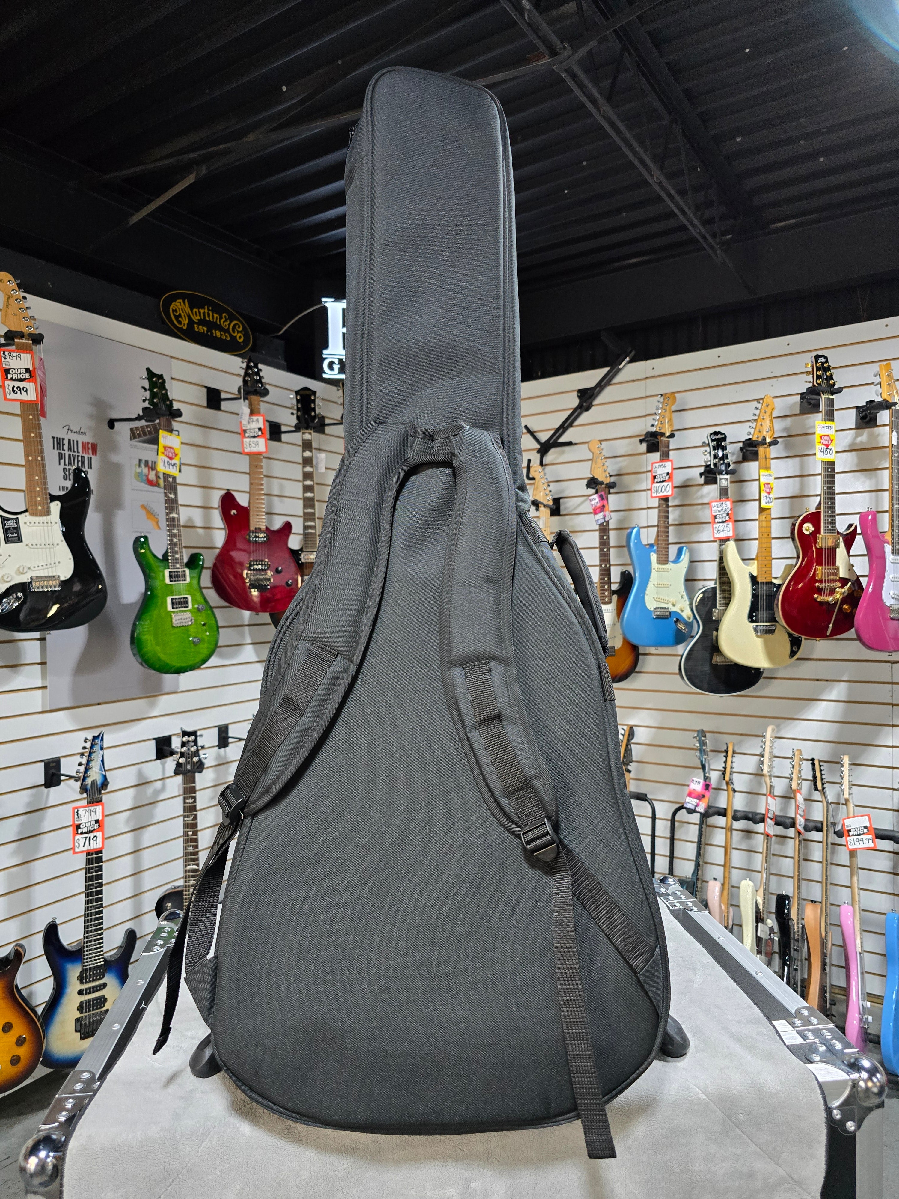 GD-38CE 12-string Acoustic-electric Guitar - Black #301 GET PLEK'D!