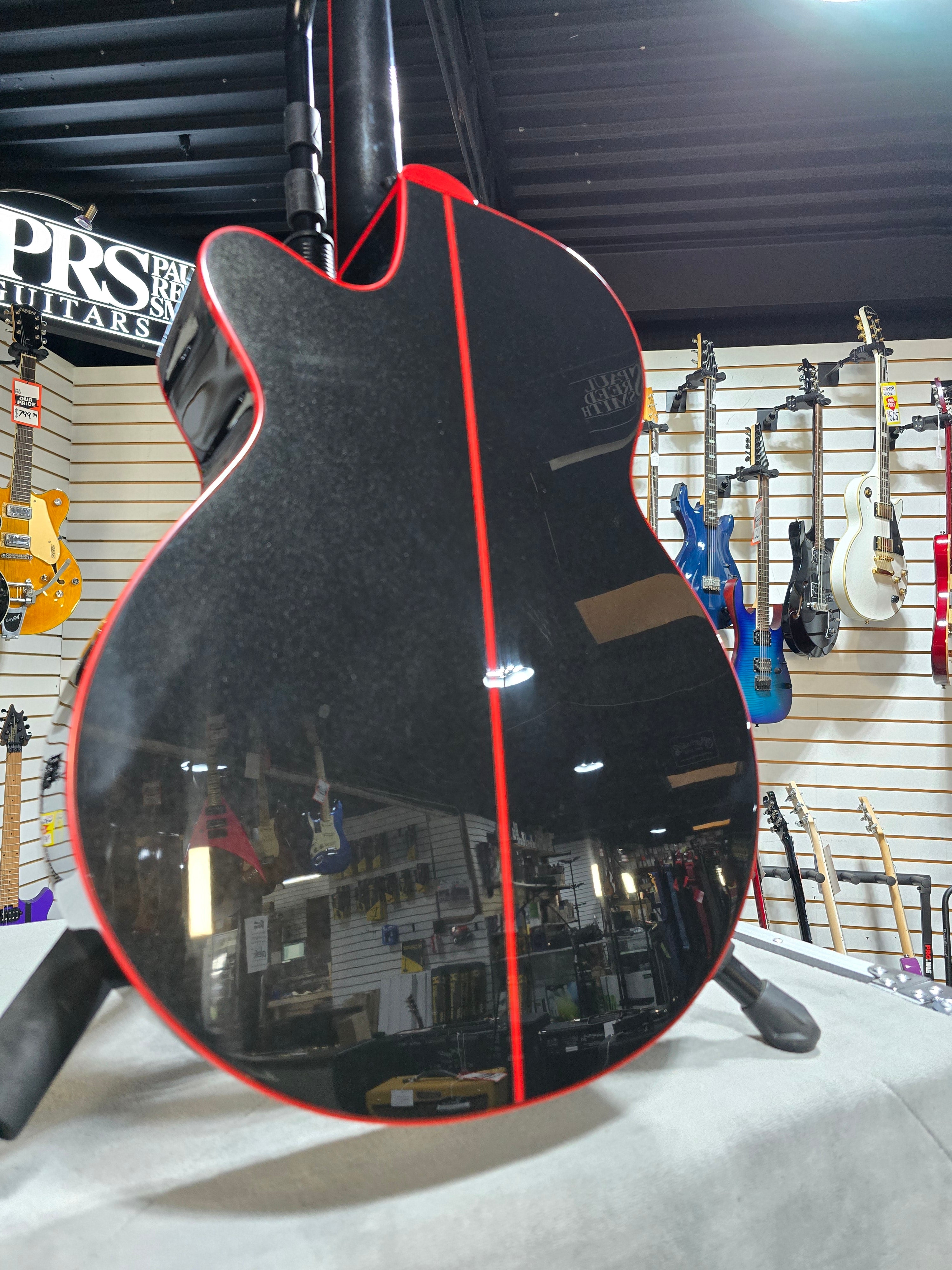 GF49CE FXC Acoustic-electric guitar - Cosmic Black #658 GET PLEK'D!