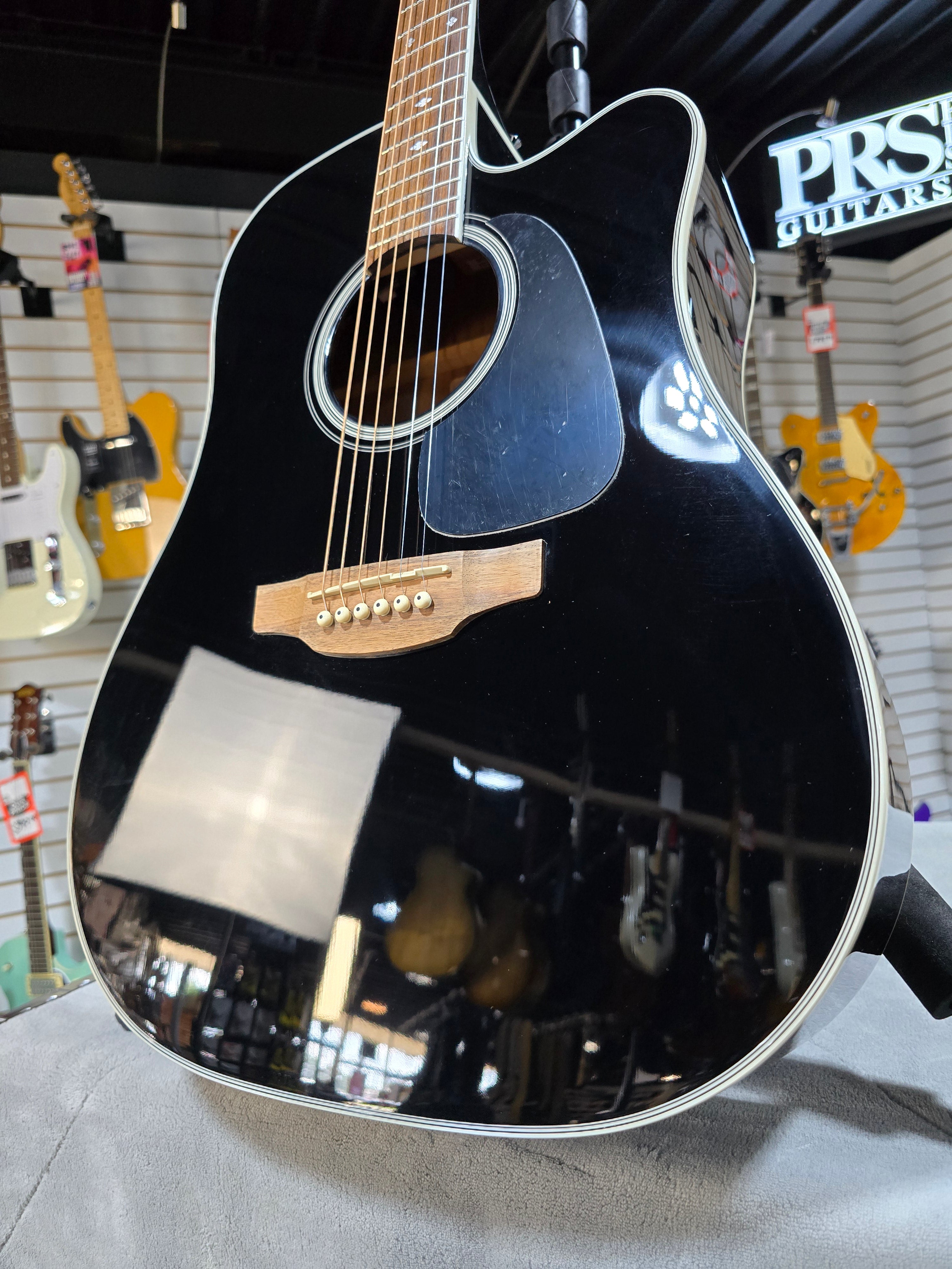 Takamine GD-34CE Acoustic-electric Guitar - Black w/Gig Bag & PLEK*D #797