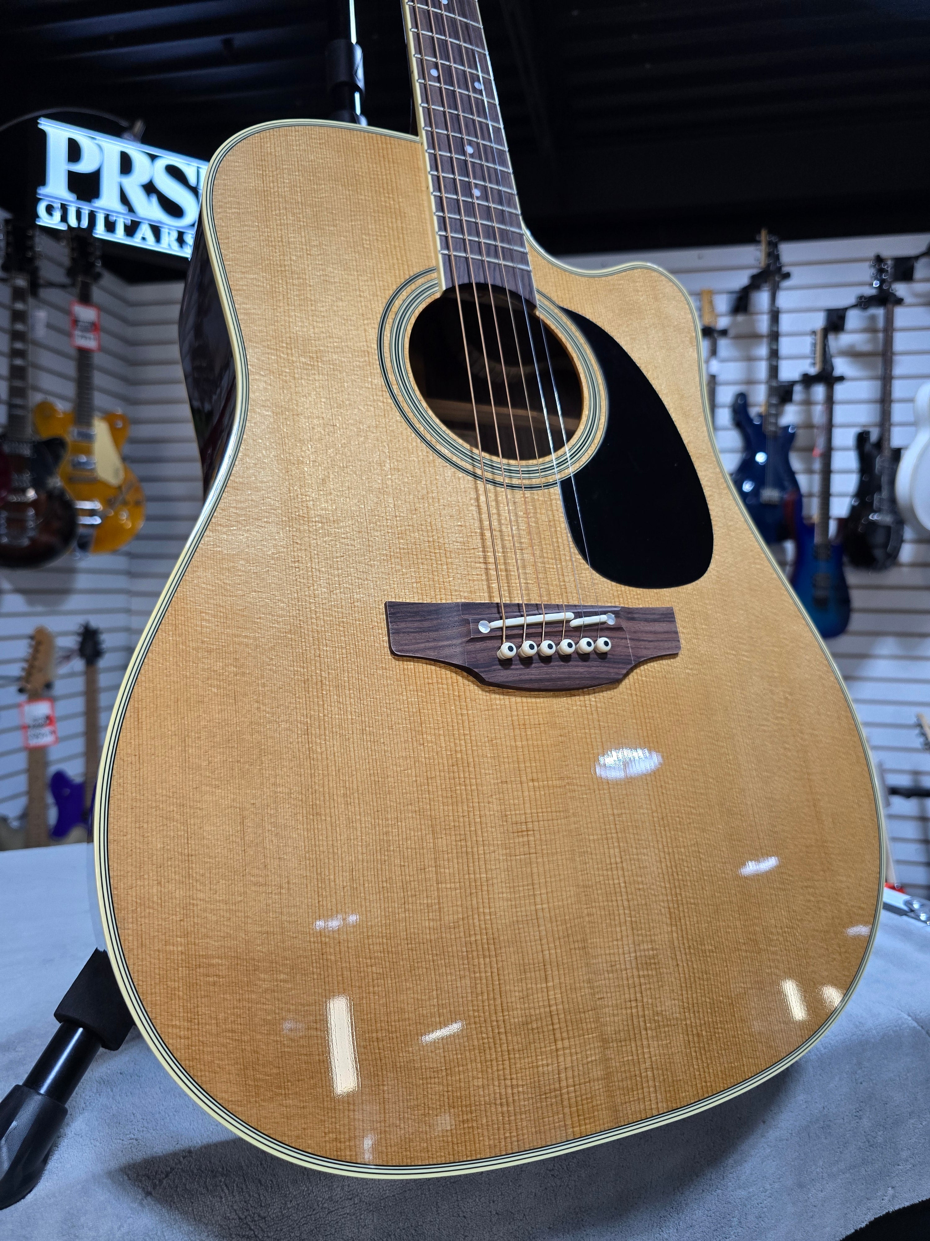 EF360SC-TT Dreadnought Acoustic-Electric Guitar - Natural #787 GET PLEK'D!