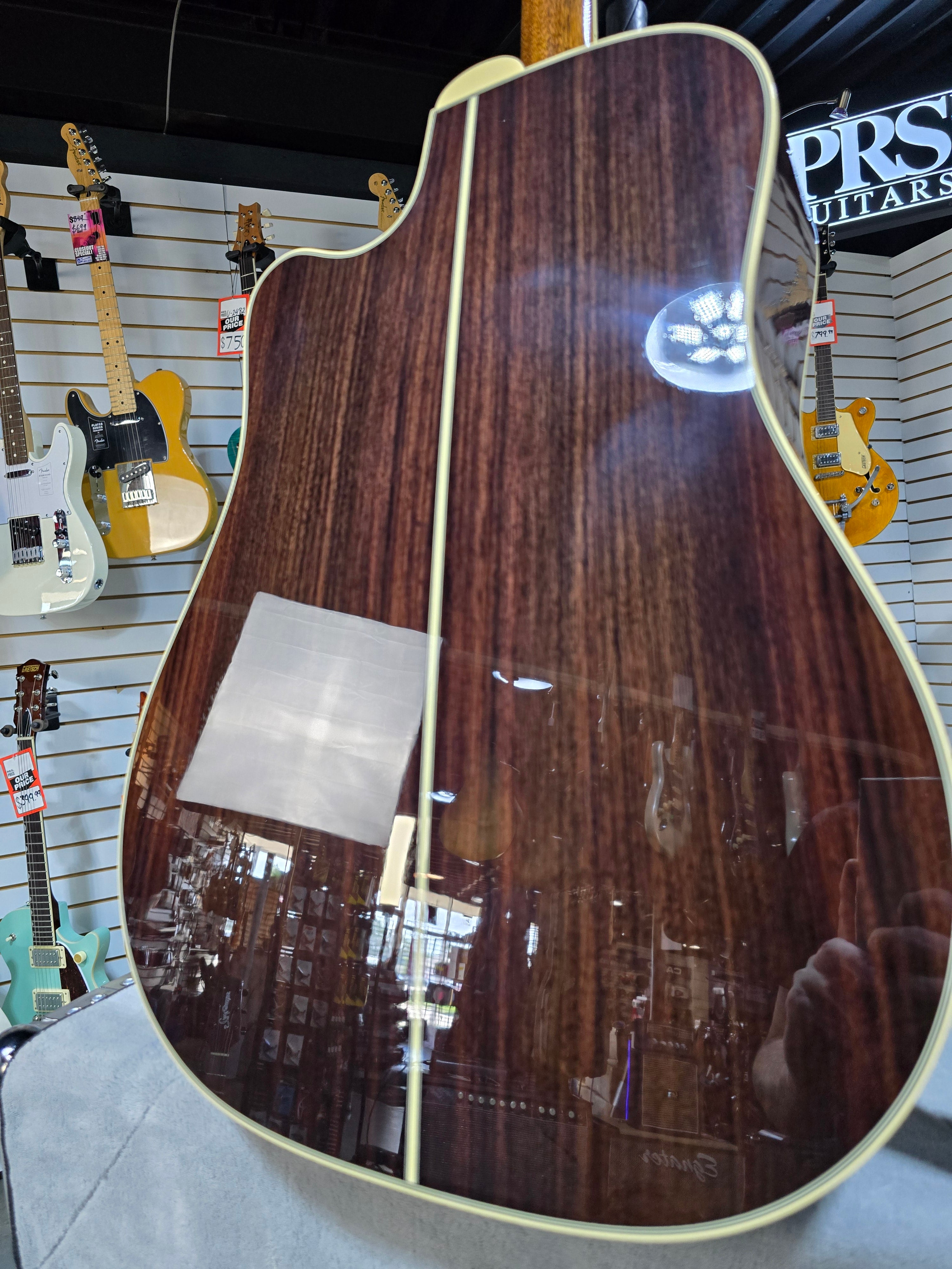 EF360SC-TT Dreadnought Acoustic-Electric Guitar - Natural #787 GET PLEK'D!