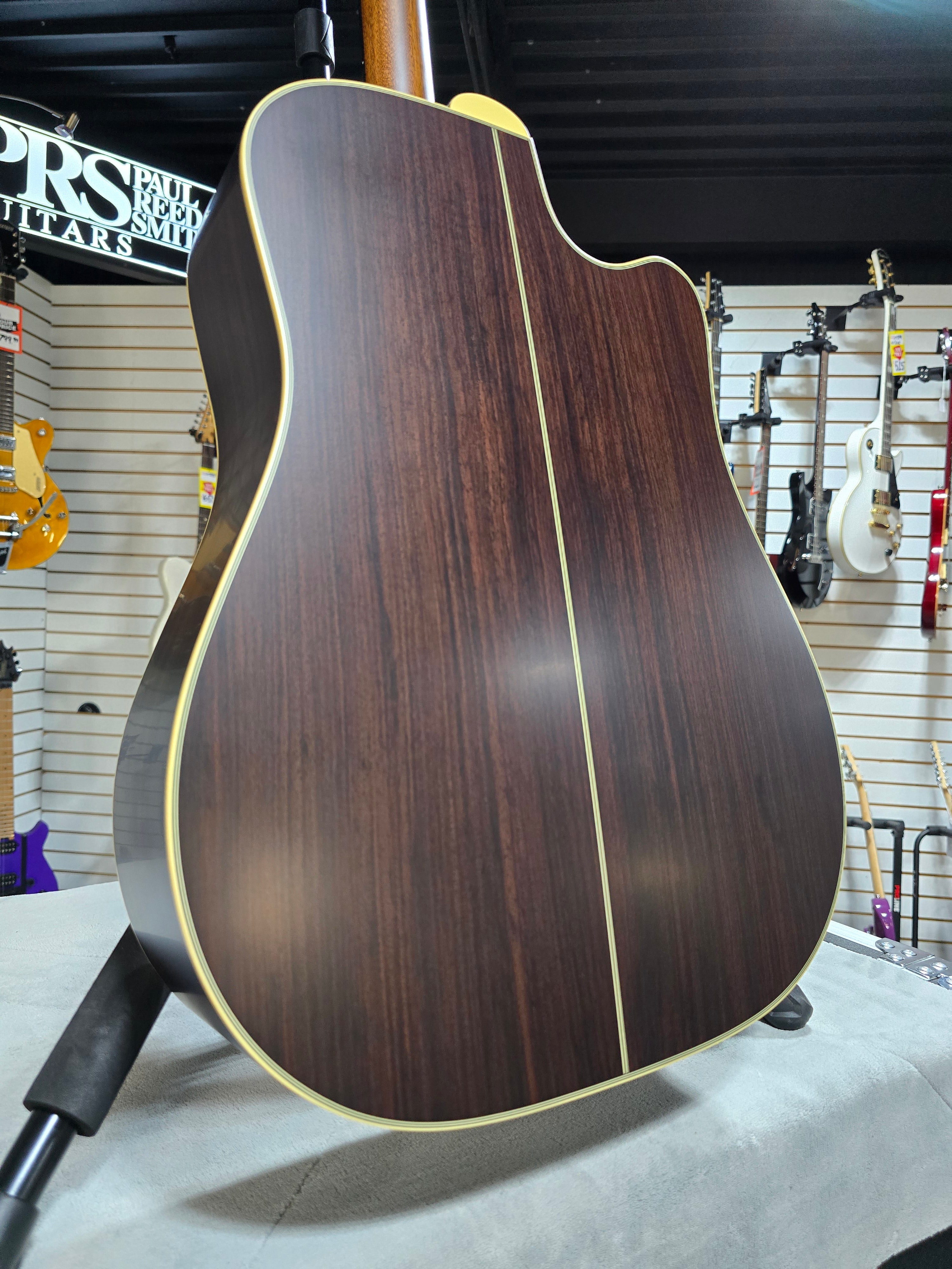 GB7C Garth Brooks Signature Acoustic-Electric Guitar Left-Handed - Natural #822 GET PLEK'D!