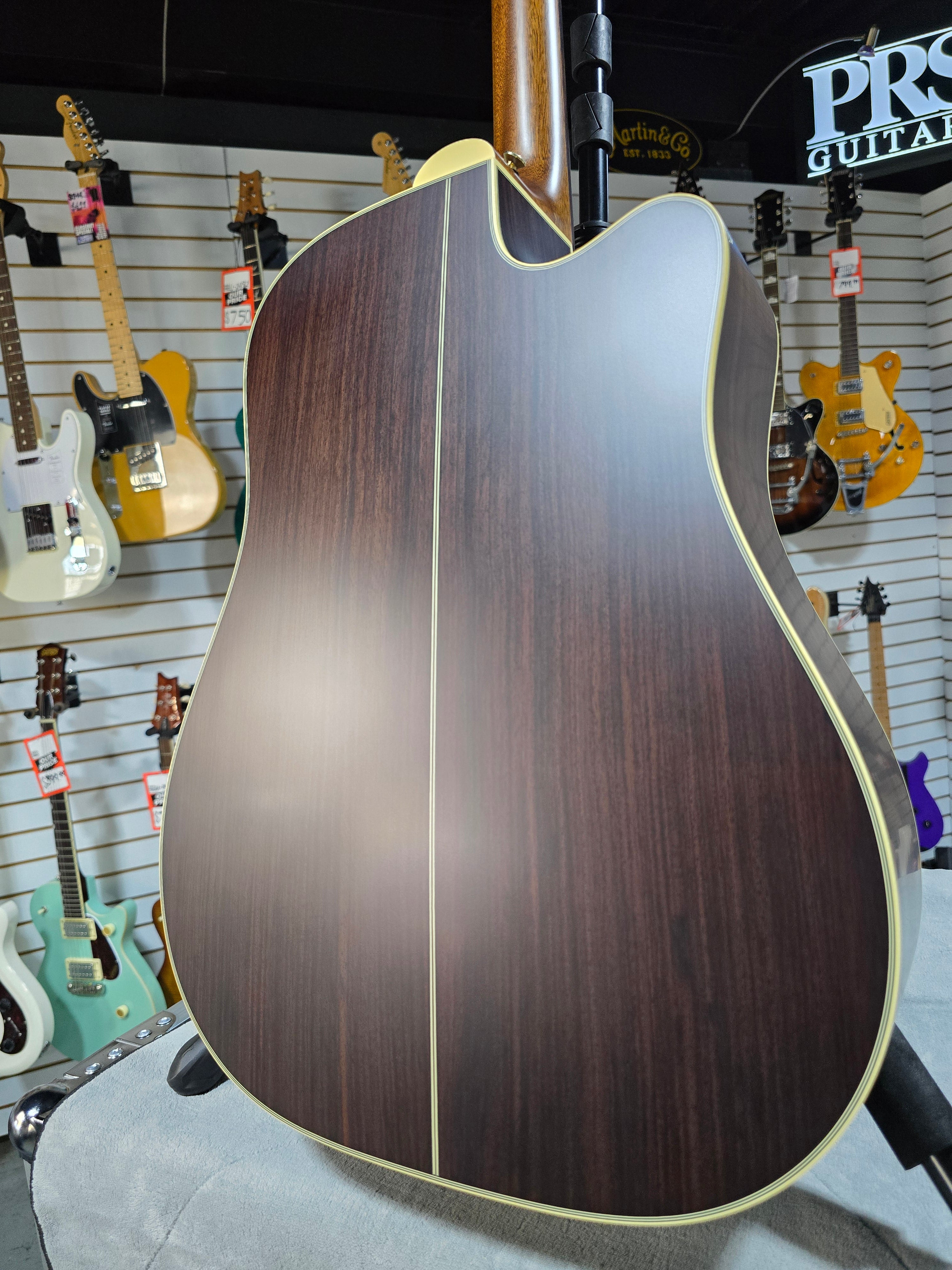 GB7C Garth Brooks Signature Acoustic-Electric Guitar Left-Handed - Natural #822 GET PLEK'D!