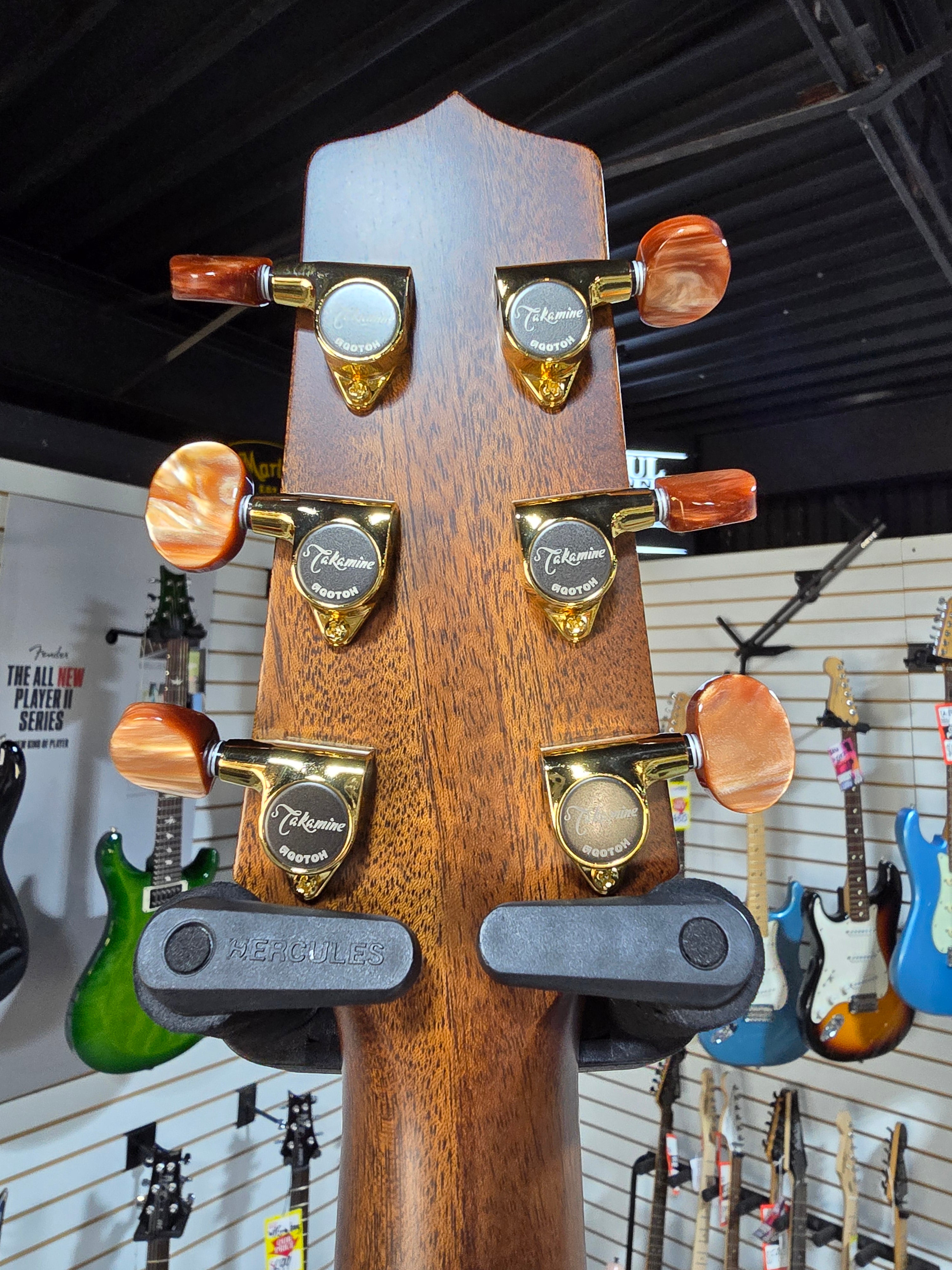 GB7C Garth Brooks Signature Acoustic-Electric Guitar Left-Handed - Natural #822 GET PLEK'D!