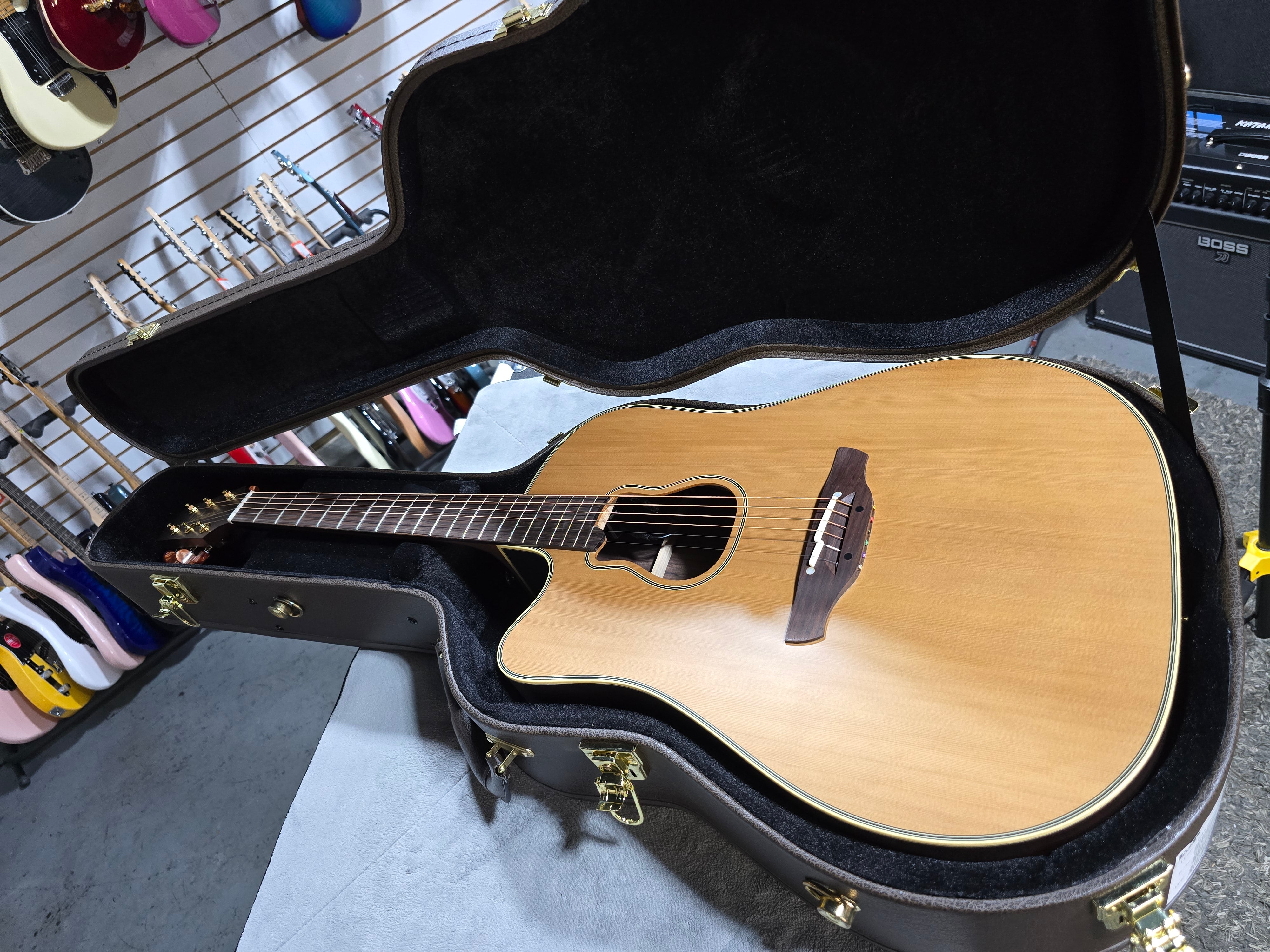 GB7C Garth Brooks Signature Acoustic-Electric Guitar Left-Handed - Natural #822 GET PLEK'D!