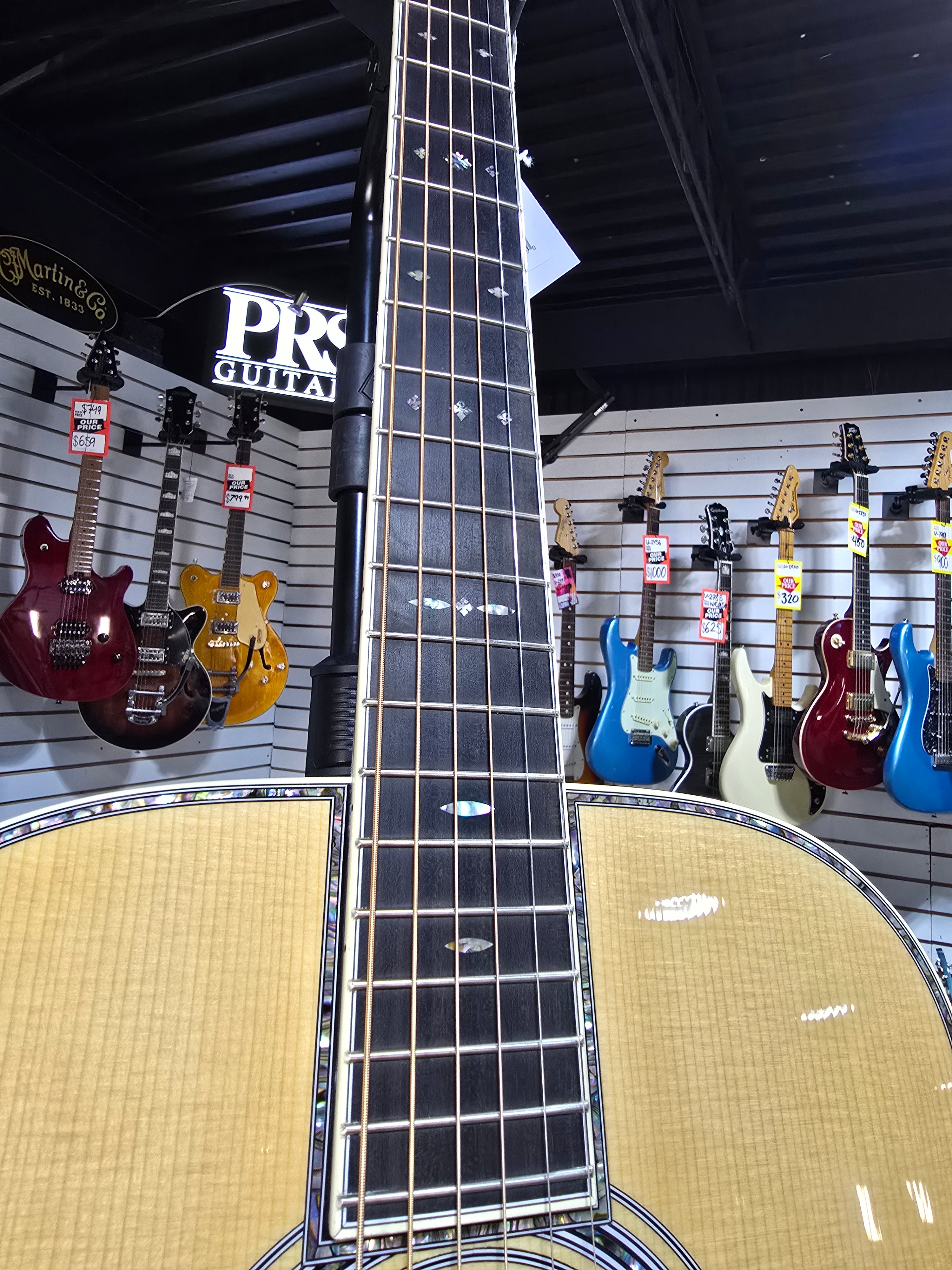 (2025) Martin Standard Series OM-42 Acoustic Guitar w/OHSC & PLEK*D #599