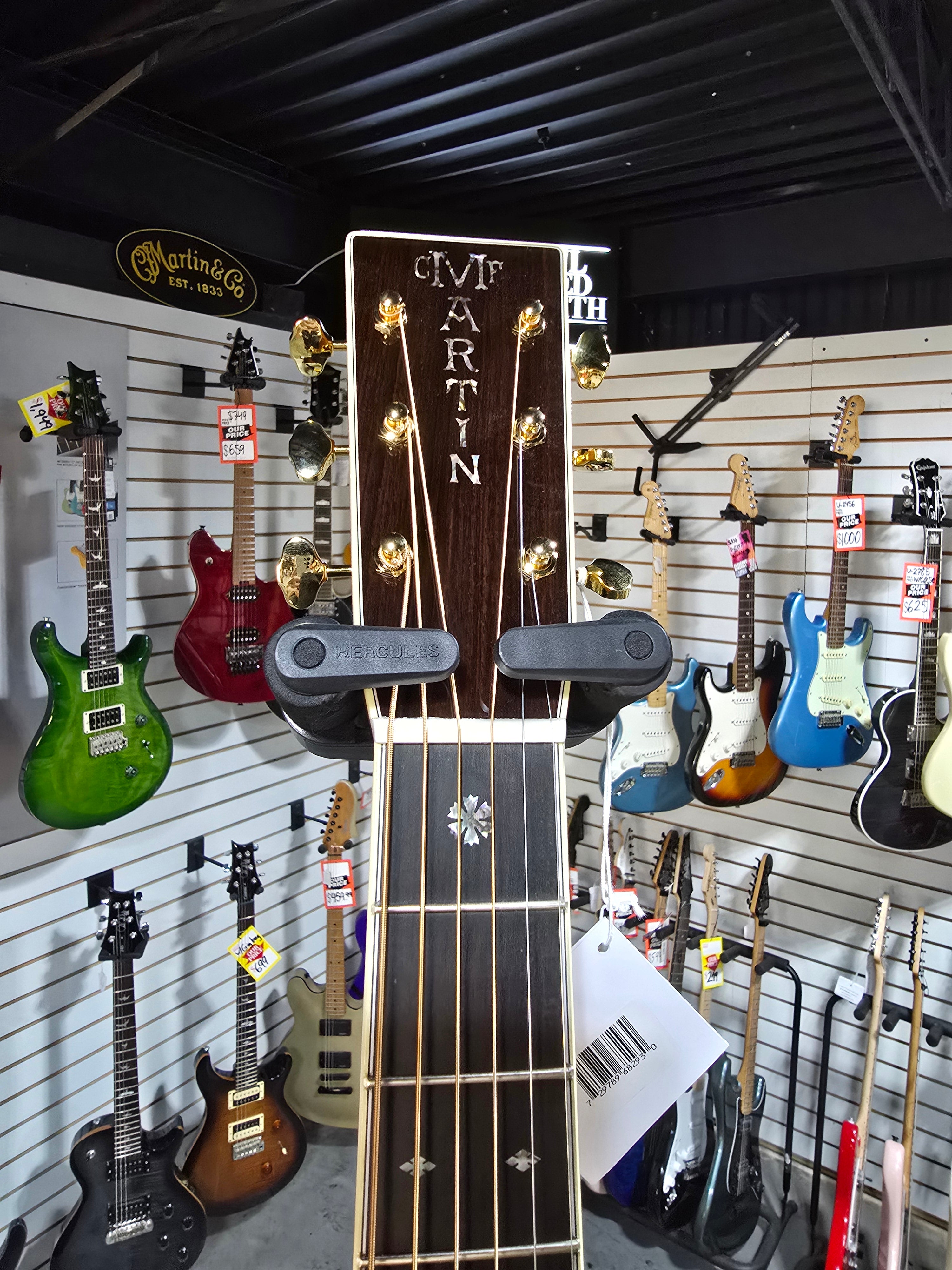 (2025) Martin Standard Series OM-42 Acoustic Guitar w/OHSC & PLEK*D #599