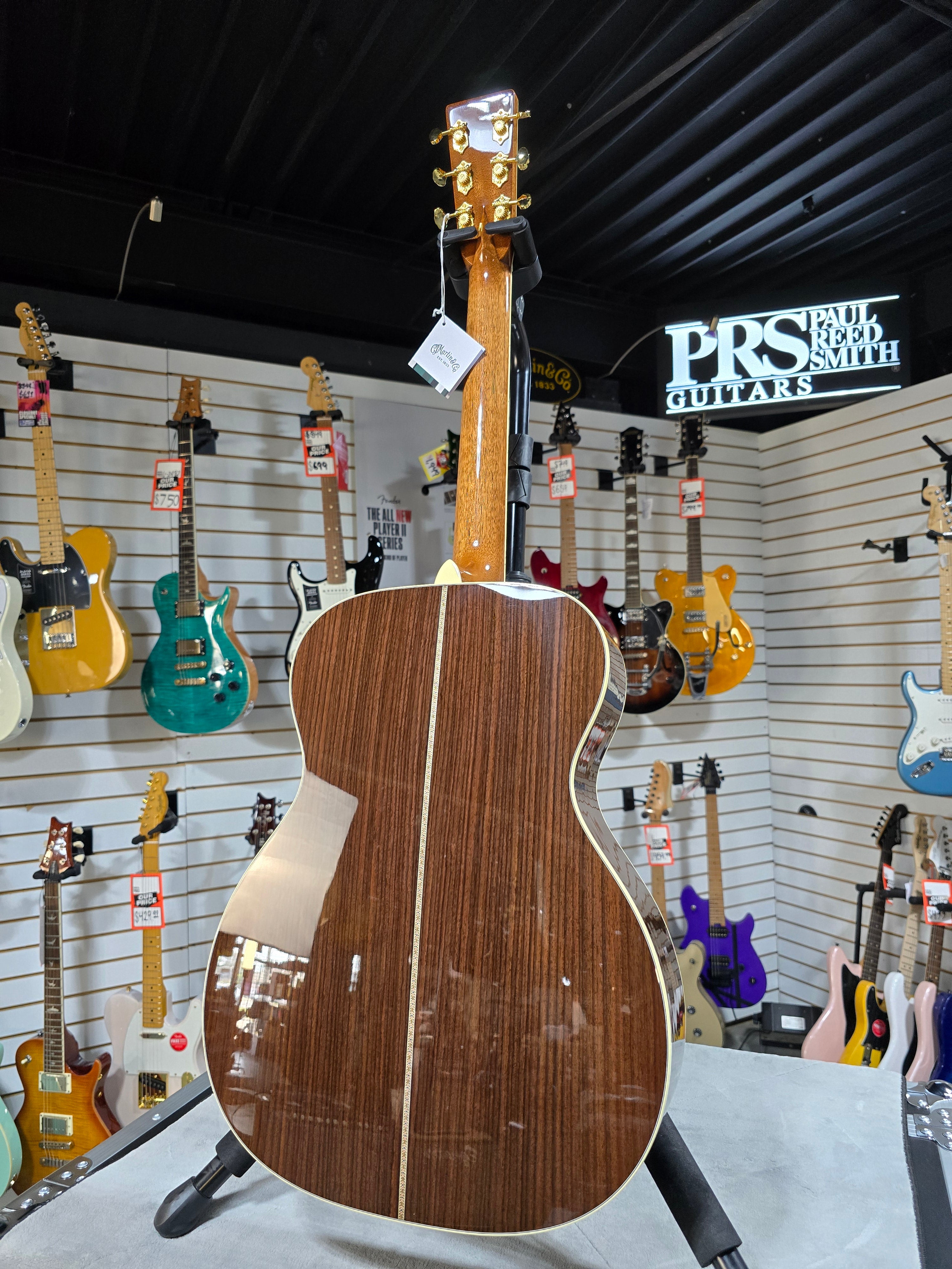 (2025) Martin Standard Series OM-42 Acoustic Guitar w/OHSC & PLEK*D #599