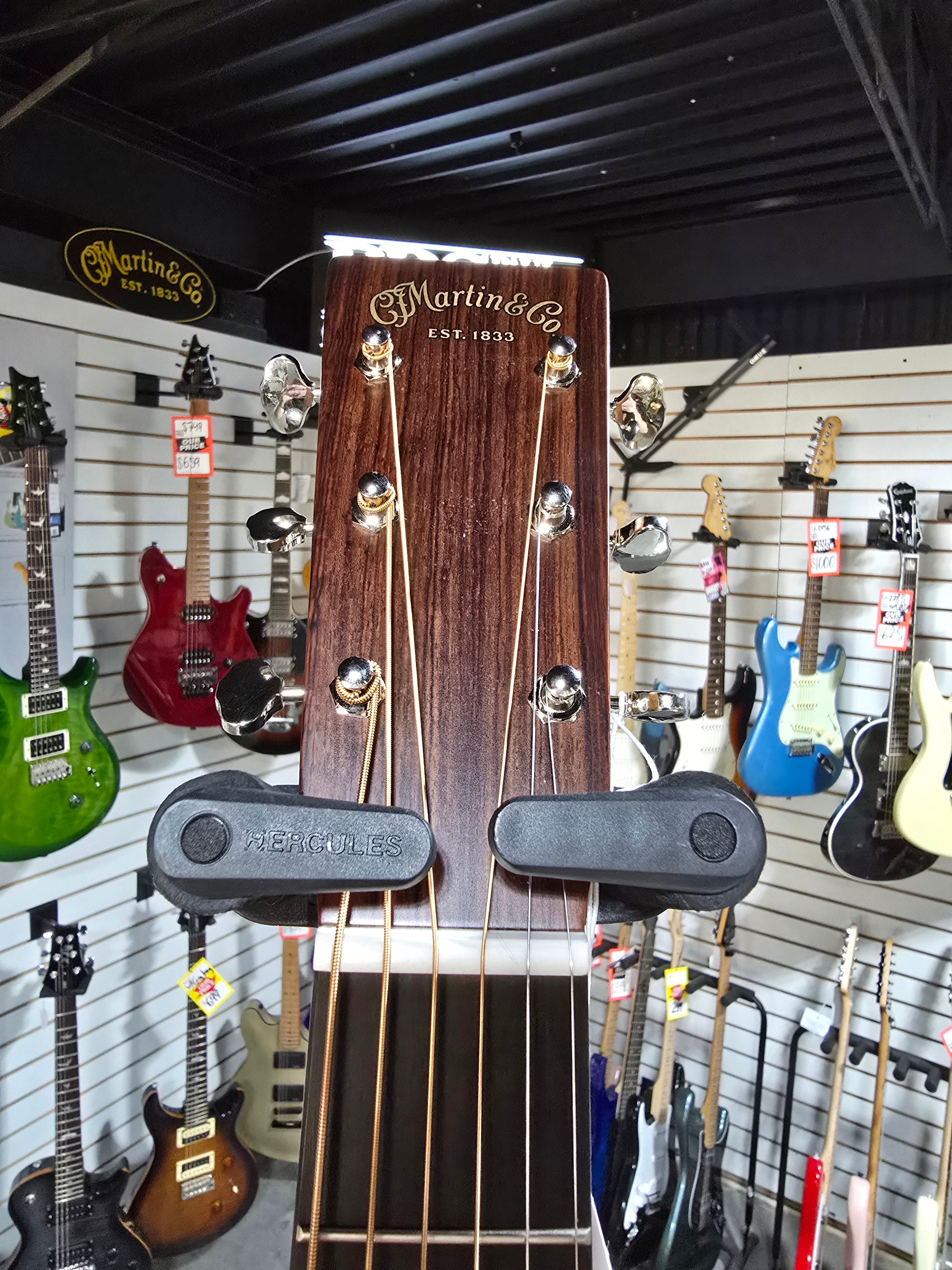 (2025) Martin D-18 Satin Standard Series Acoustic Guitar - Satin Natural with Aging Toner w/OHSC & PLEK*D #825