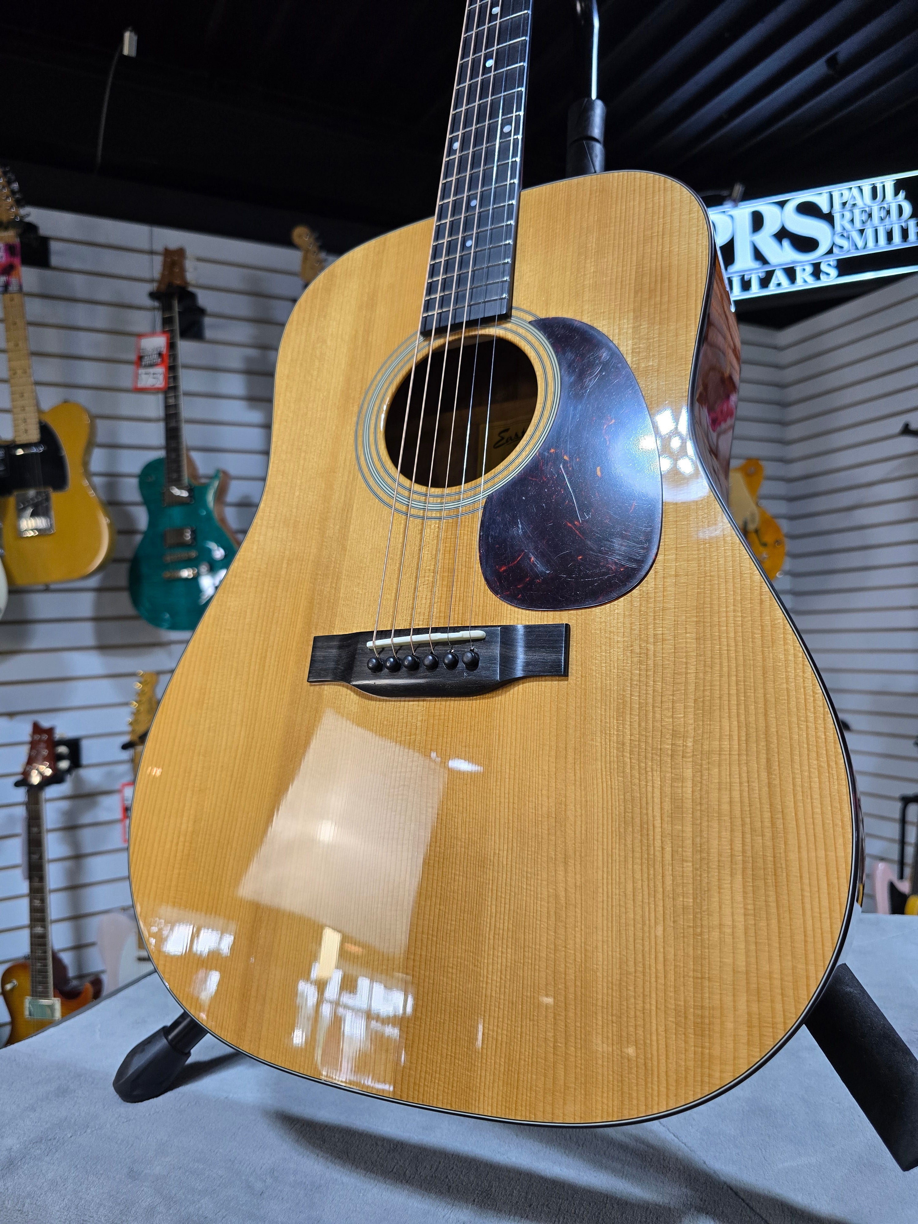 Eastman E10D Thermo-cured Dreadnought Acoustic Guitar - Natural w/OHSC & PLEK*D #267