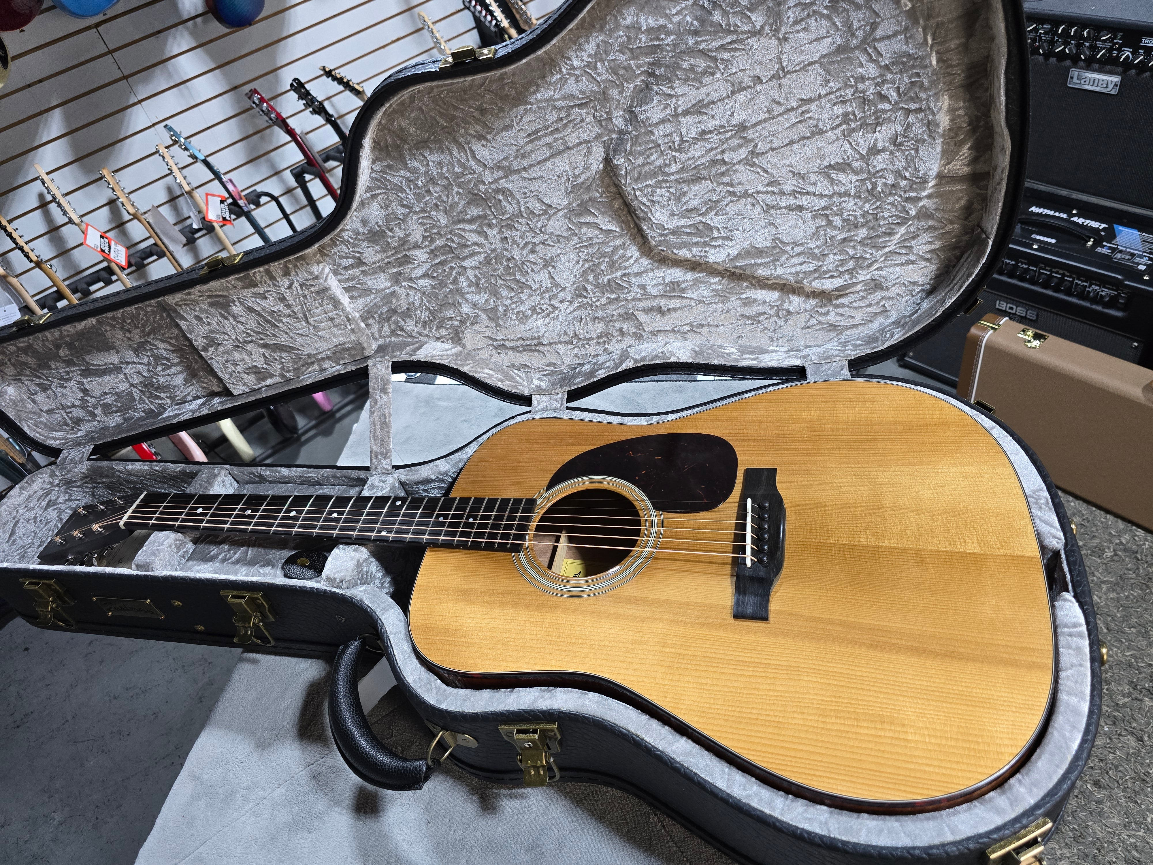 Eastman E10D Thermo-cured Dreadnought Acoustic Guitar - Natural w/OHSC & PLEK*D #267