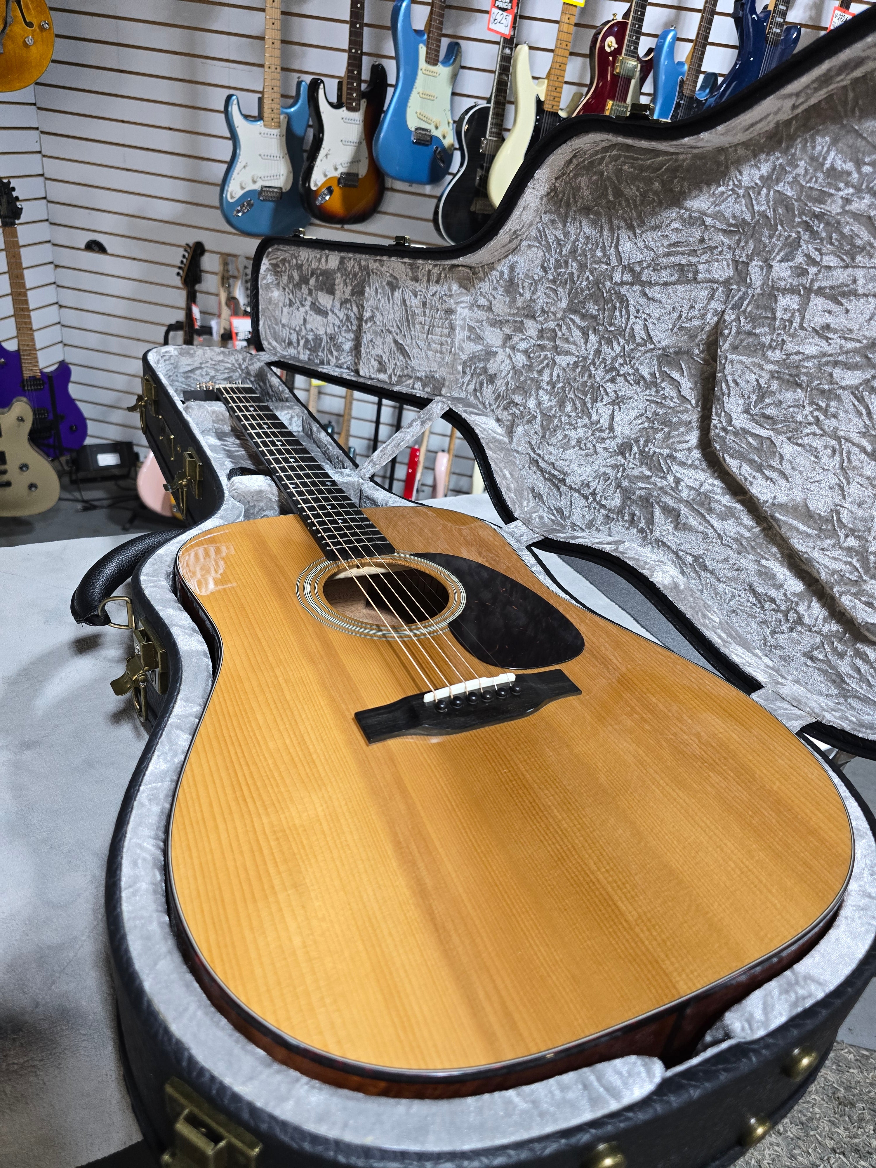 Eastman E10D Thermo-cured Dreadnought Acoustic Guitar - Natural w/OHSC & PLEK*D #267