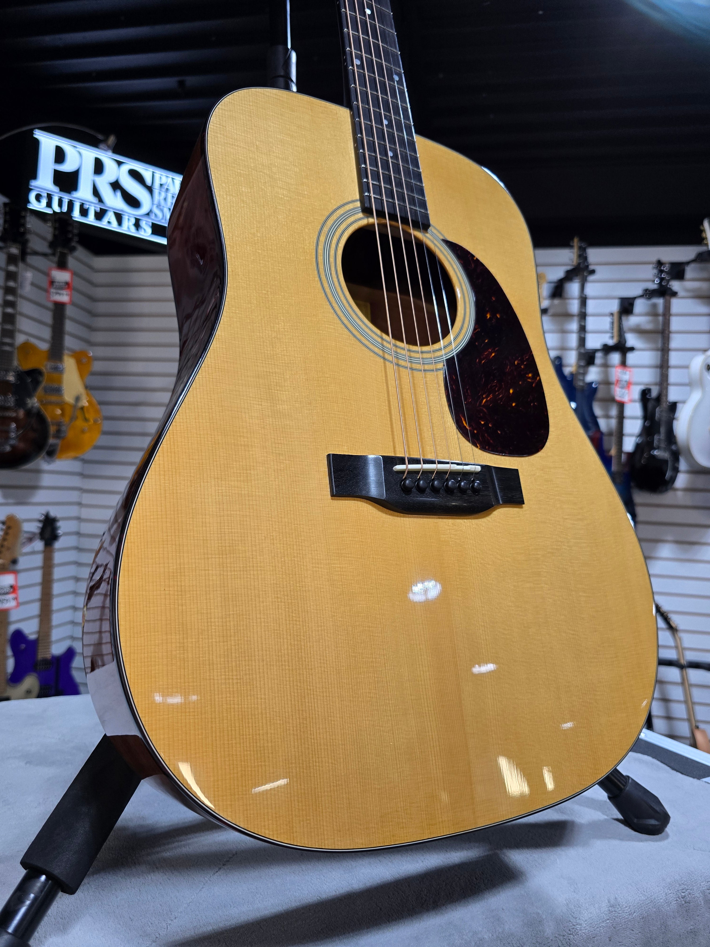 Eastman E6D Thermo-cured Dreadnought Acoustic Guitar - Natural w/OHSC & PLEK*D #746