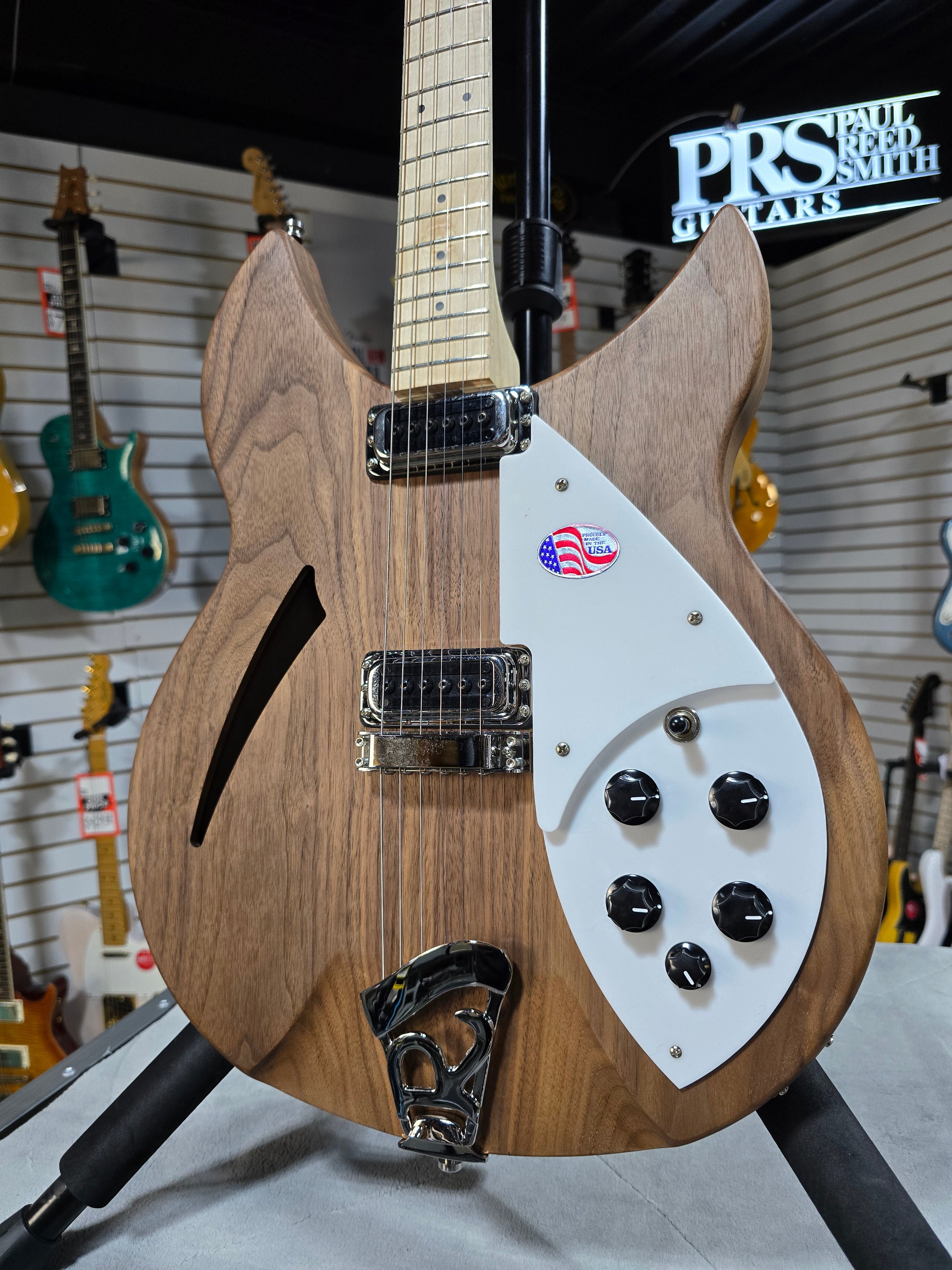 NEW Rickenbacker 330 Walnut Guitar (2025) w/ Ric OHSC #785