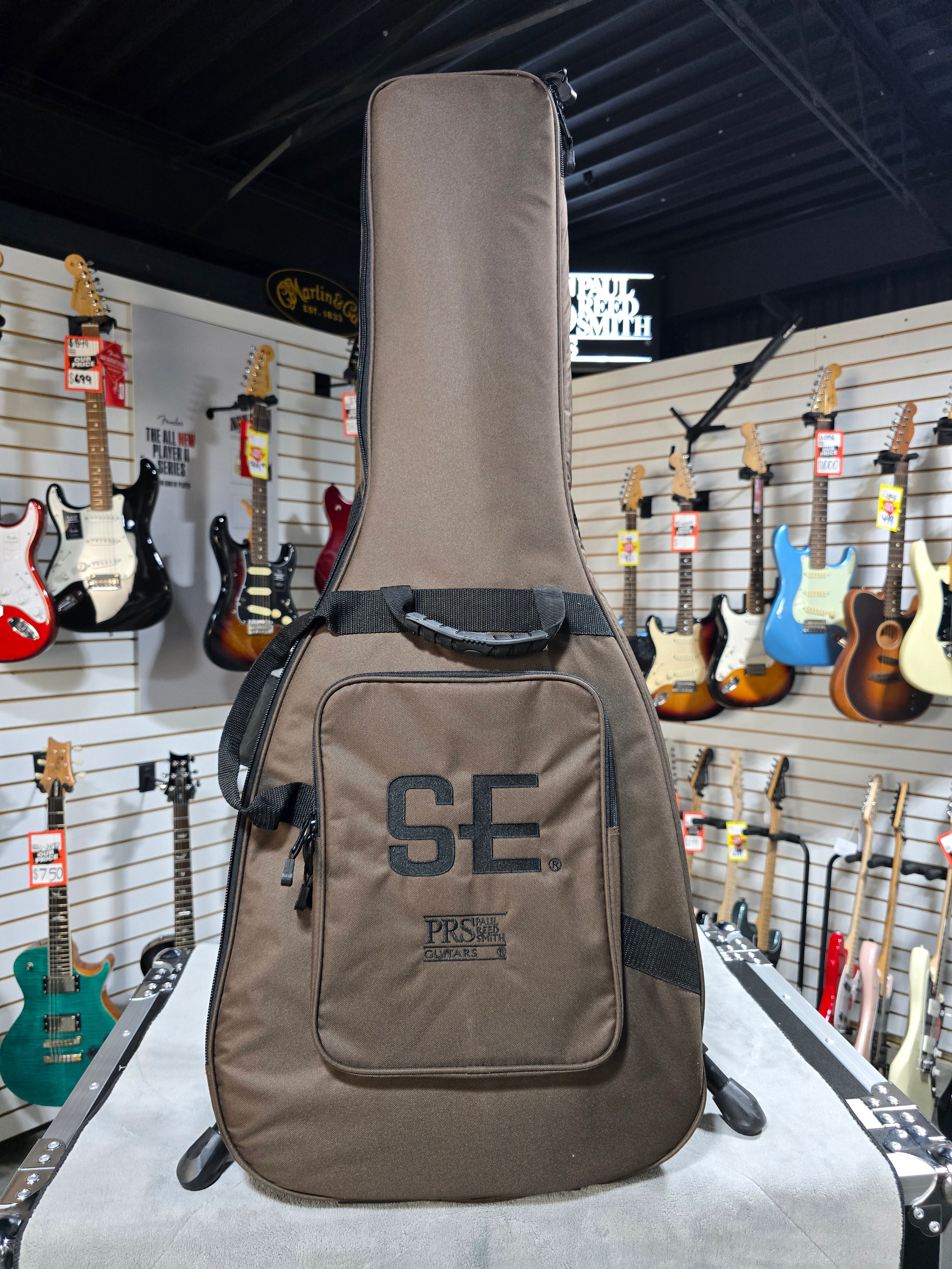 PRS SE Studio Electric Guitar - Charcoal Cherry Burst w/Gig Bag & PLEK*D #704