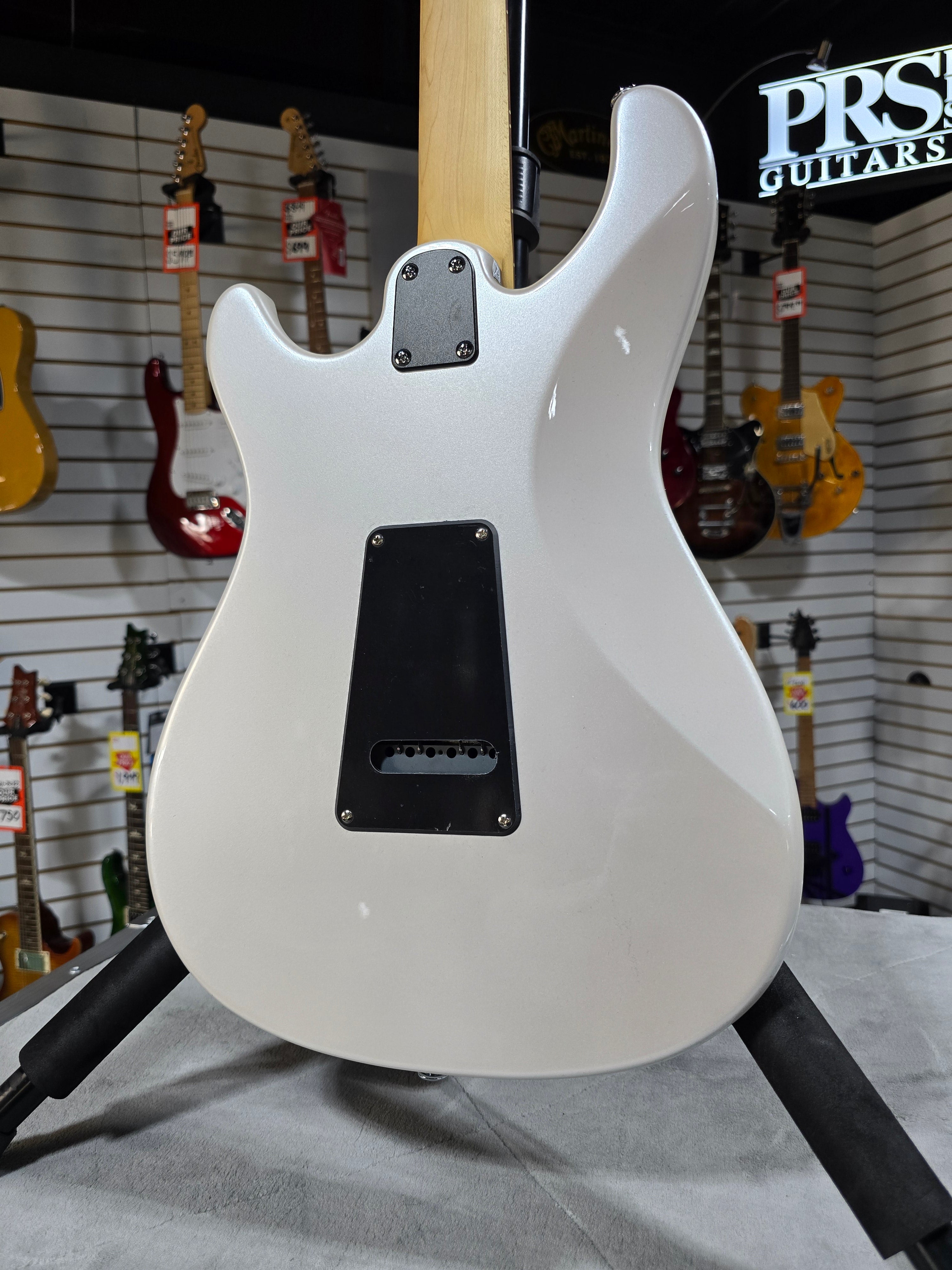 PRS SE Studio Standard Electric Guitar - Pearl White w/Gig Bag & PLEK*D #946